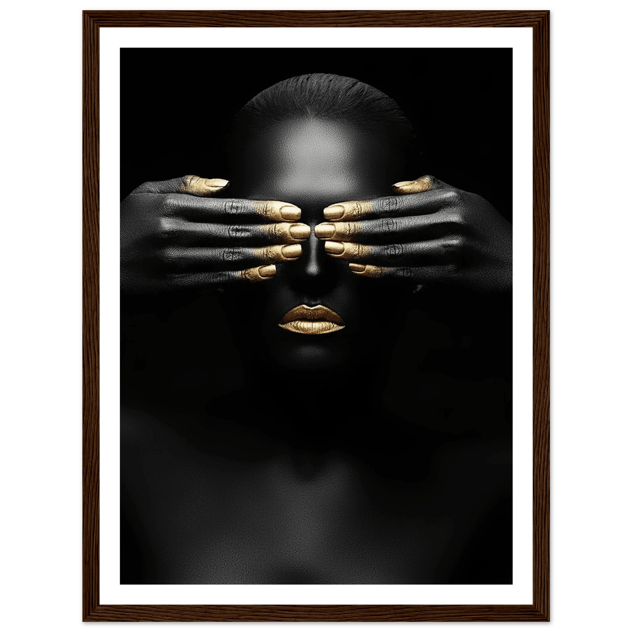 Vision in Gold - Poster - Arthena
