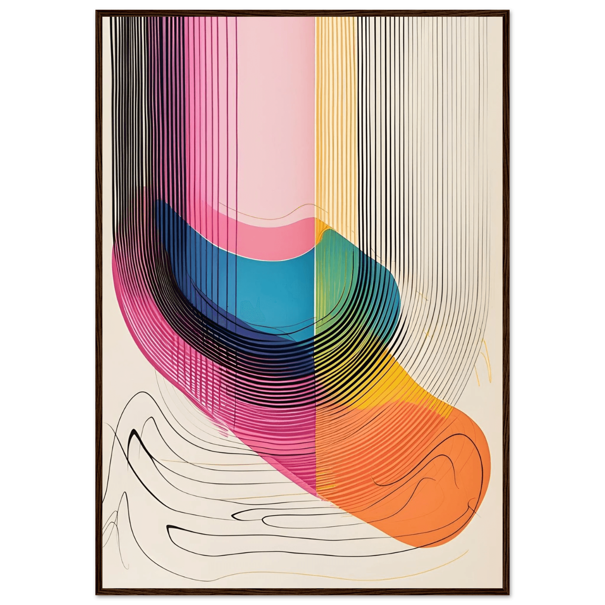 Vibrations of Color - Poster - Arthena
