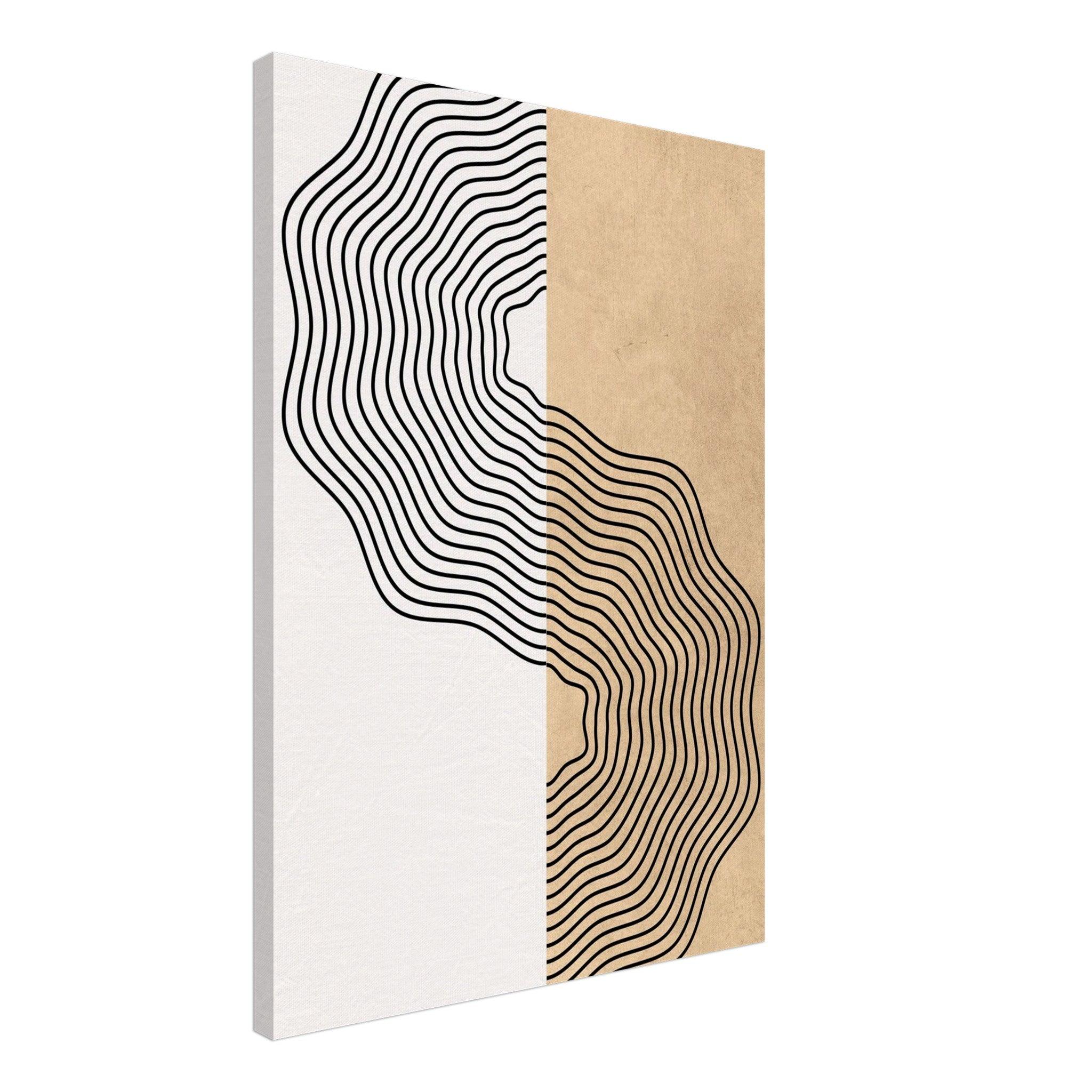 Duality in Motion - Canvas - Arthena