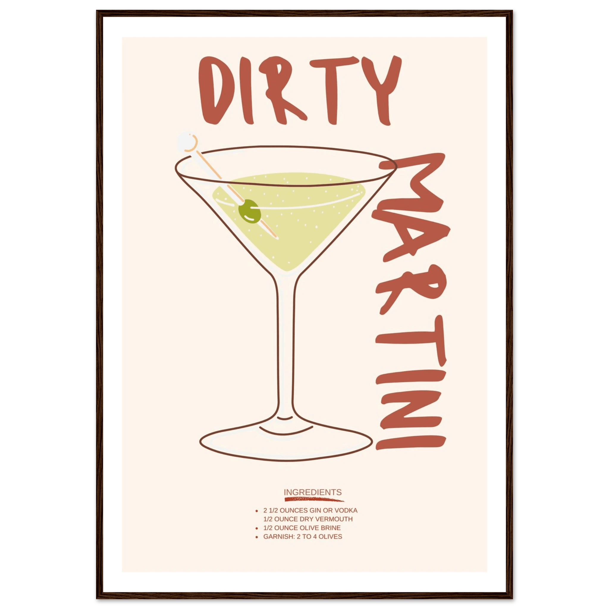 Dirty Martini - Poster - Arthena