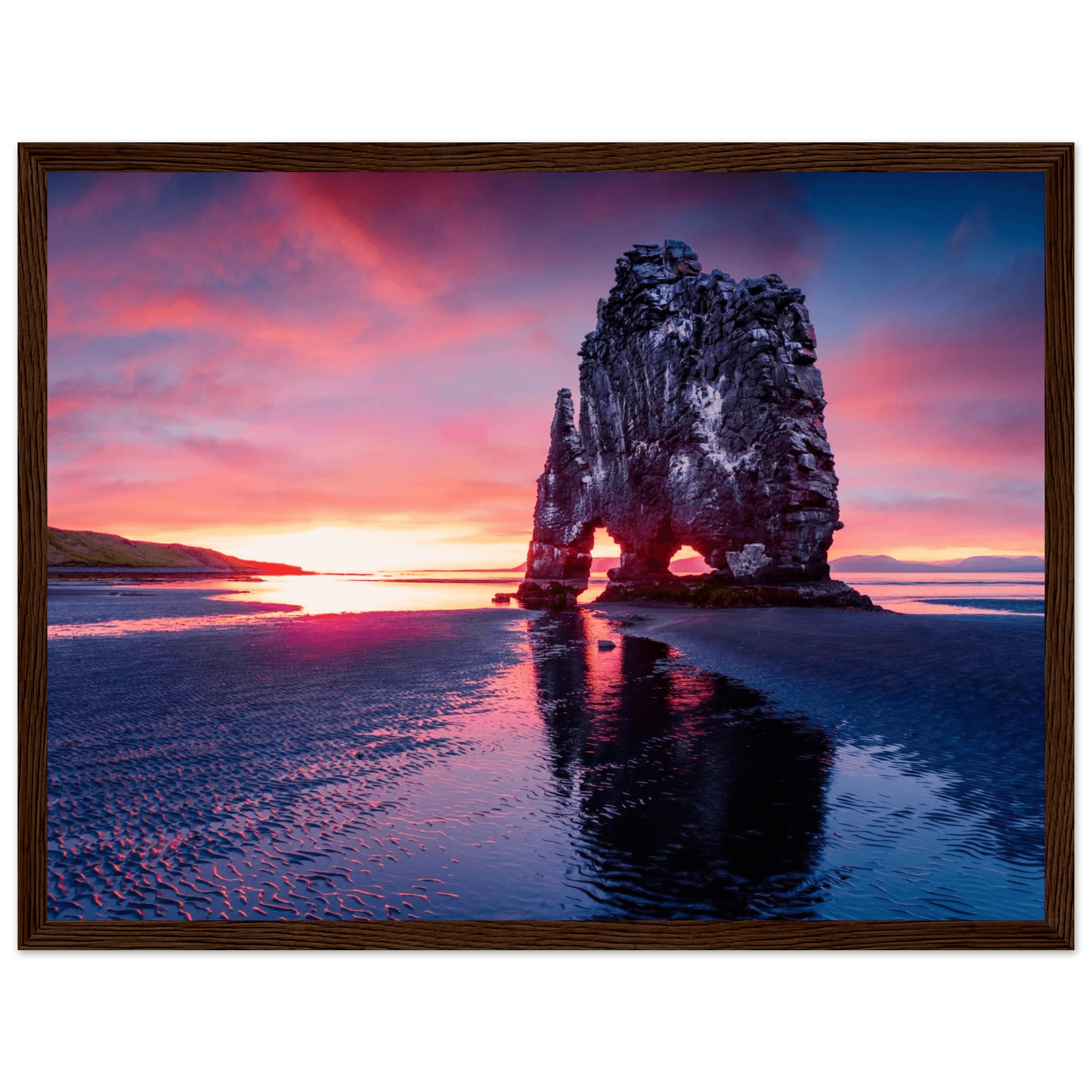 Rock of Fire and Sky - Poster - Arthena
