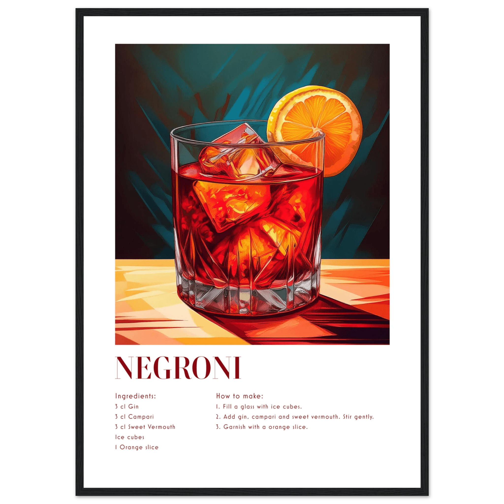 Negroni - Poster - Arthena
