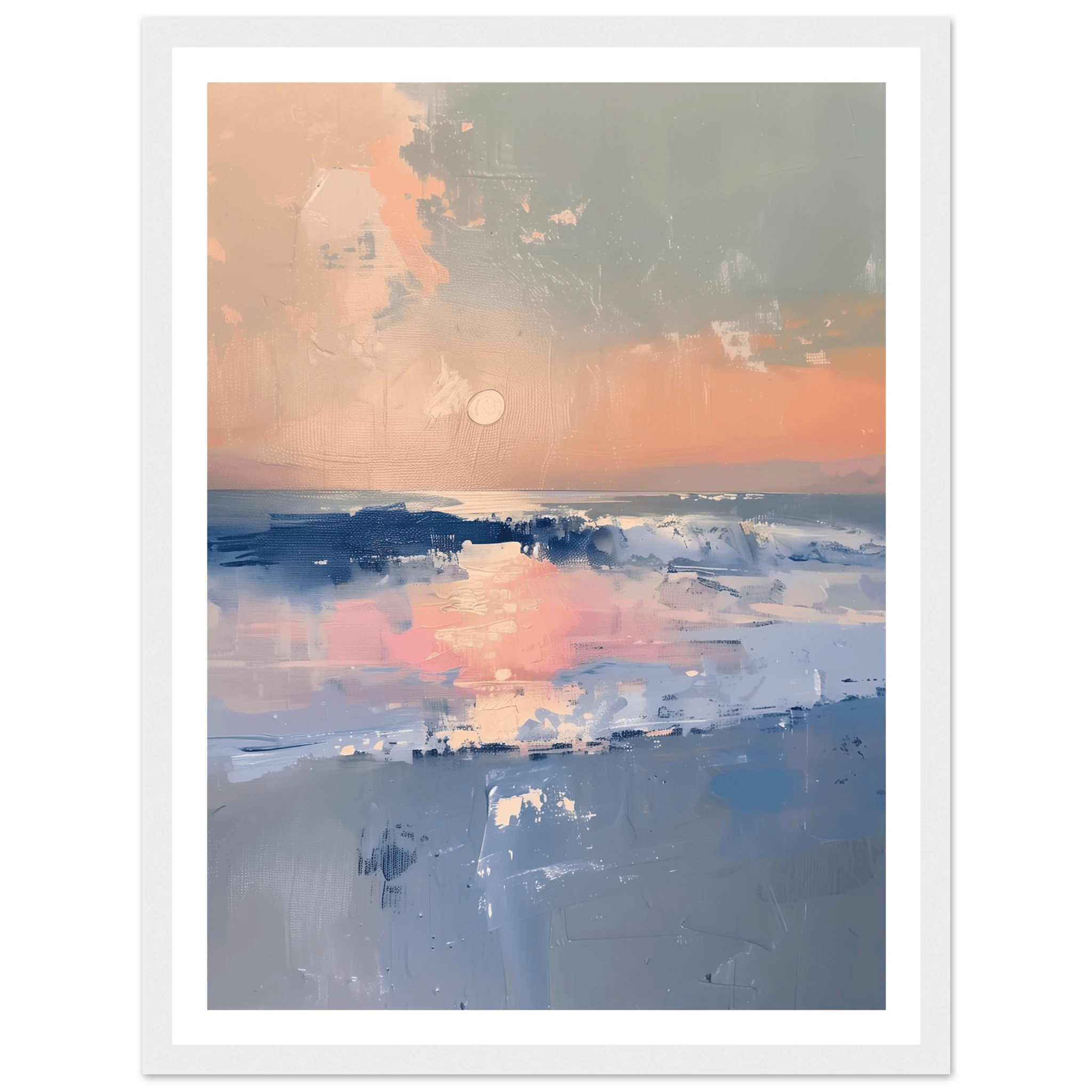 Ocean Whispers at Dusk - Arthena