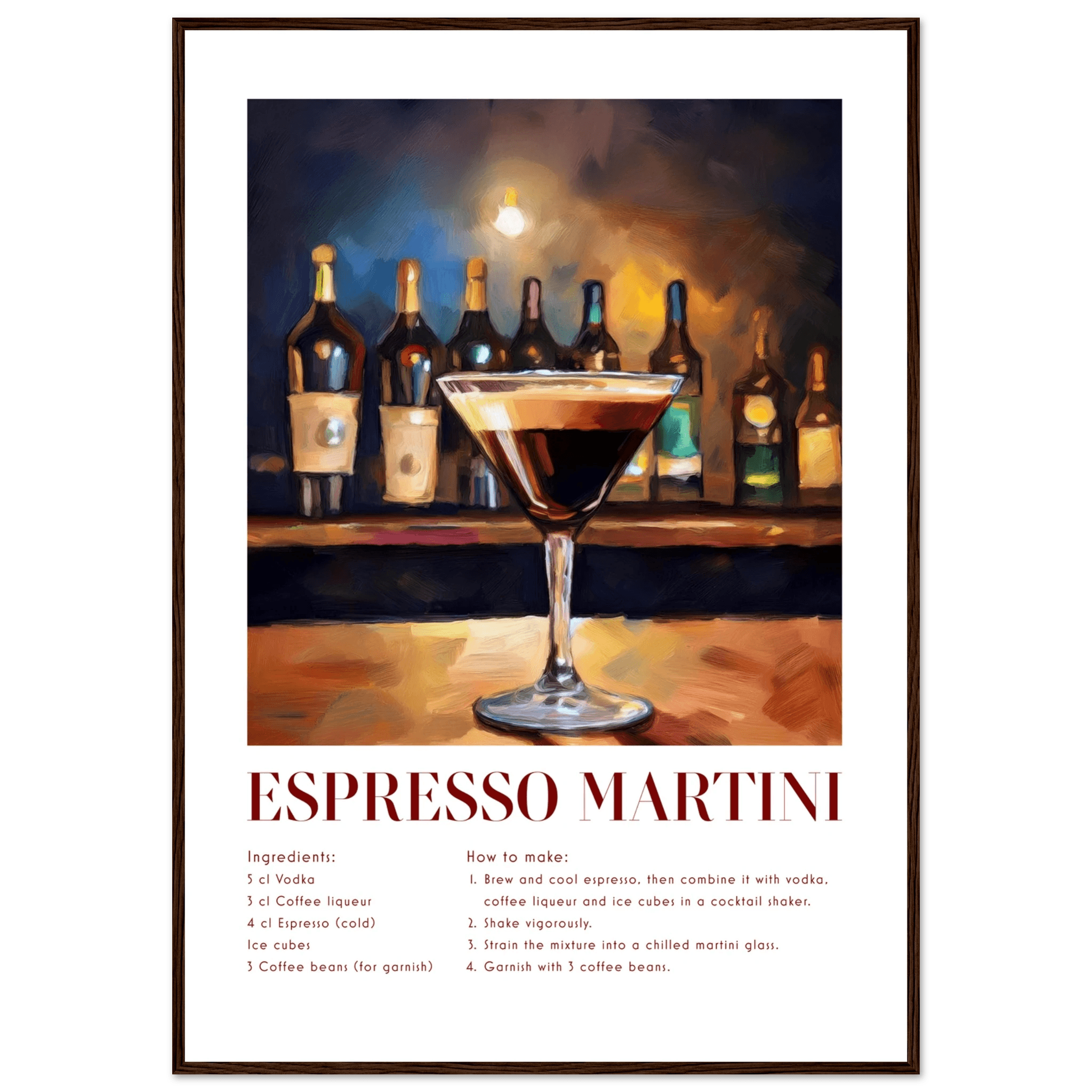 Espresso Martini - Poster - Arthena