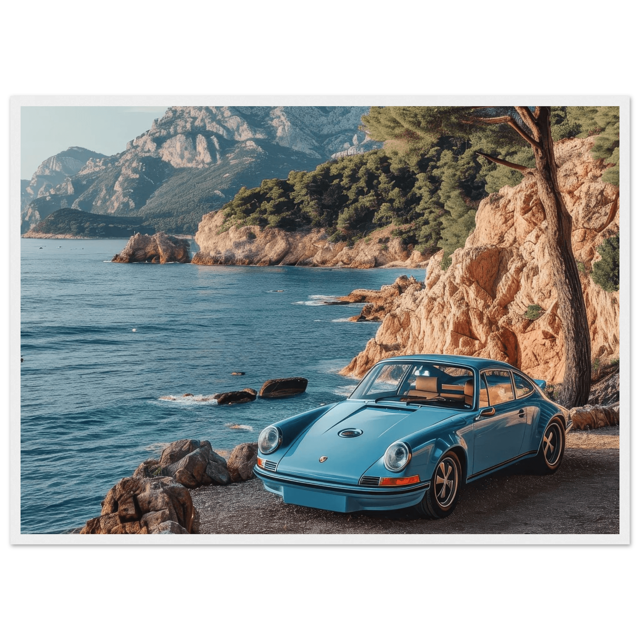 Car Tour of the Amalfi Coast - Poster - Arthena