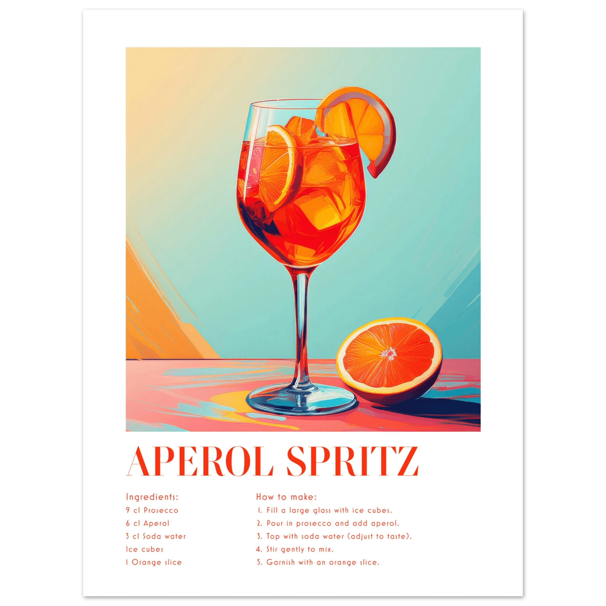 Aperol Spritz - Poster - Arthena