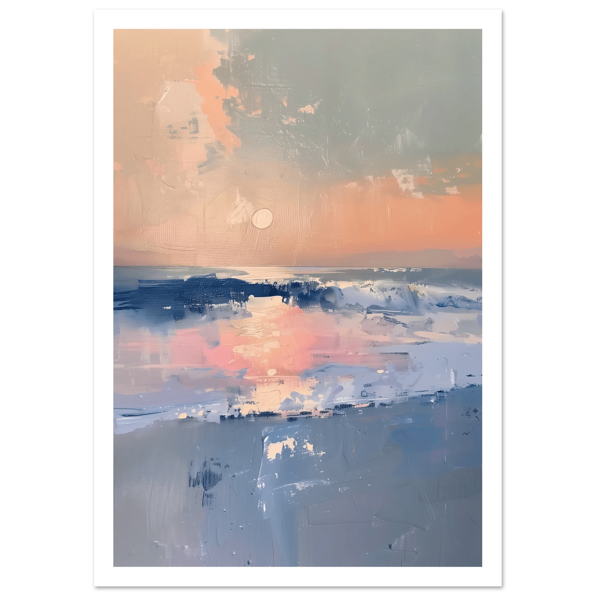 Ocean Whispers at Dusk - Arthena