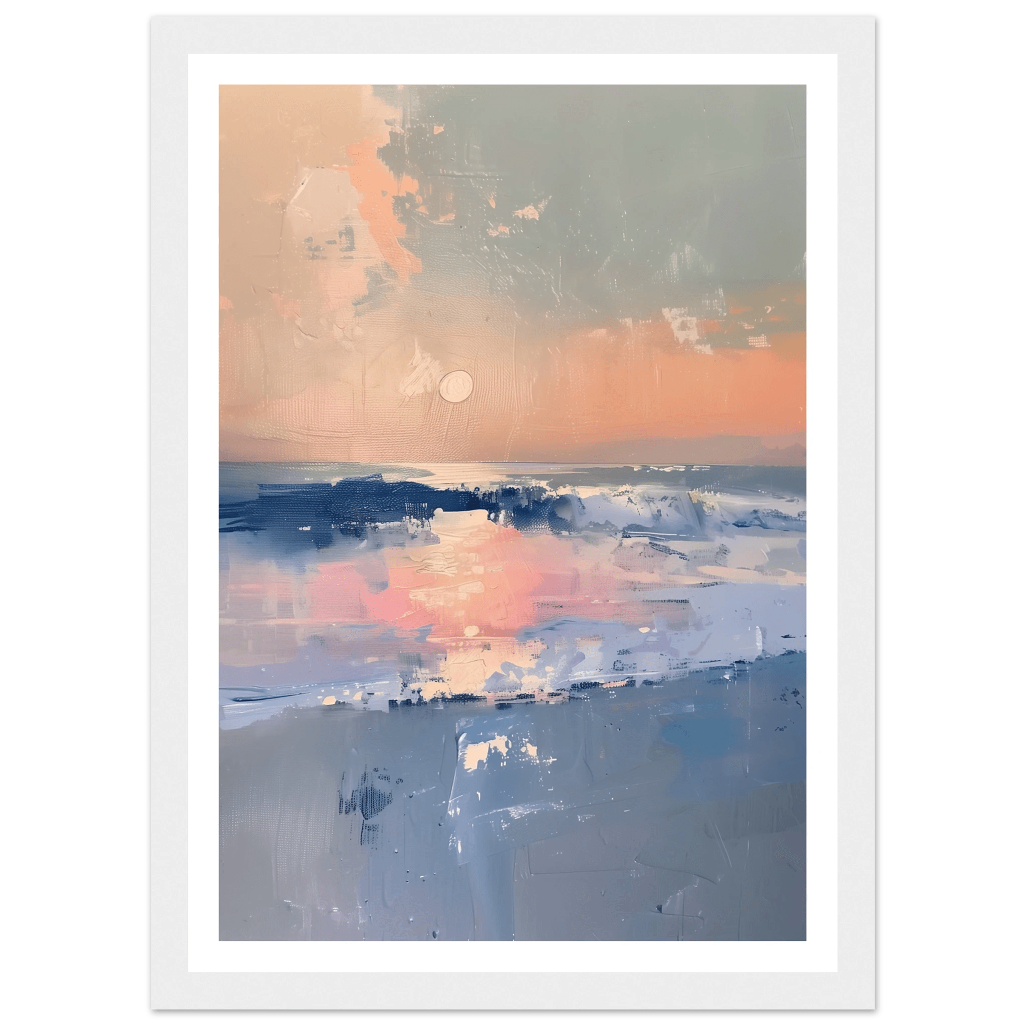 Ocean Whispers at Dusk - Arthena