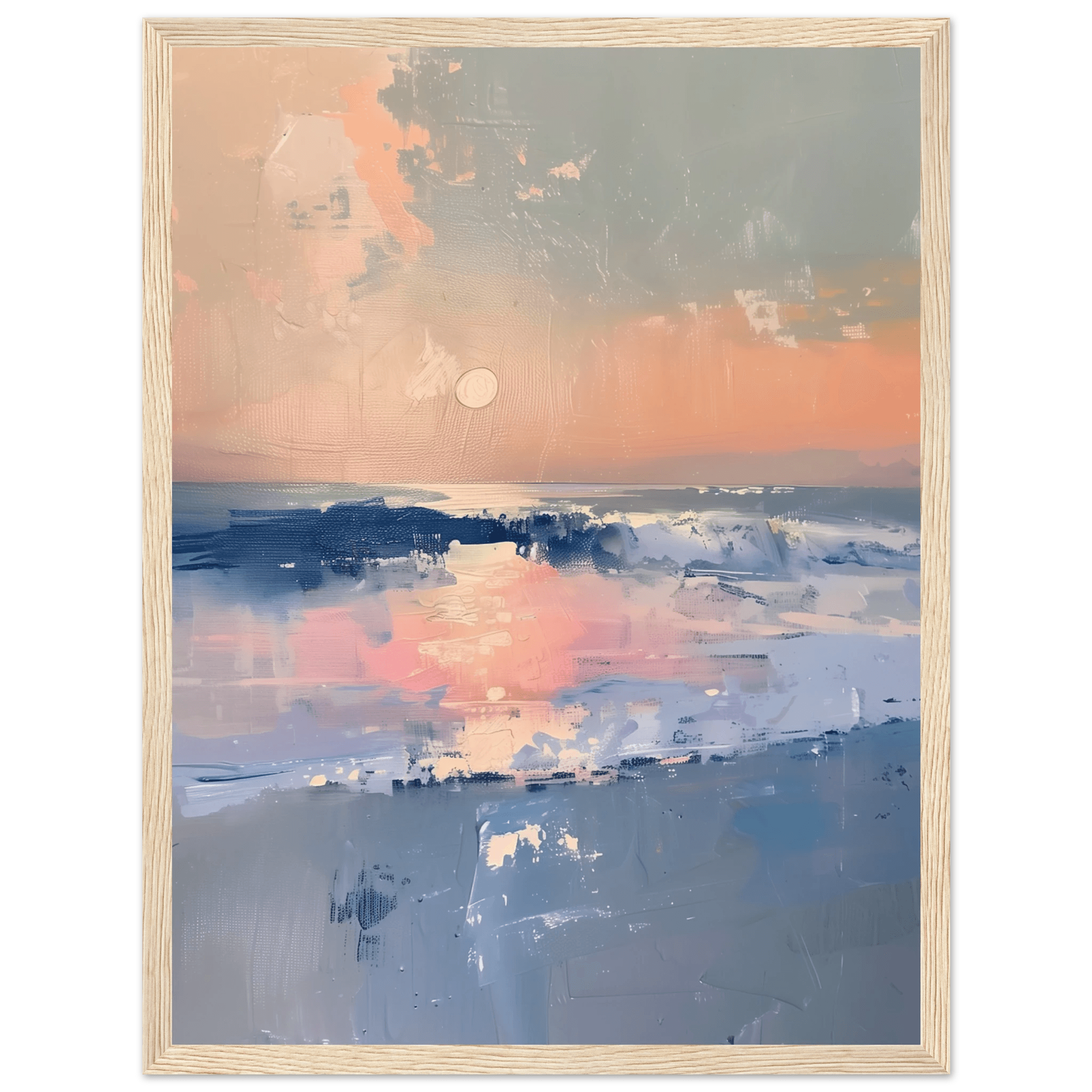 Ocean Whispers at Dusk - Arthena