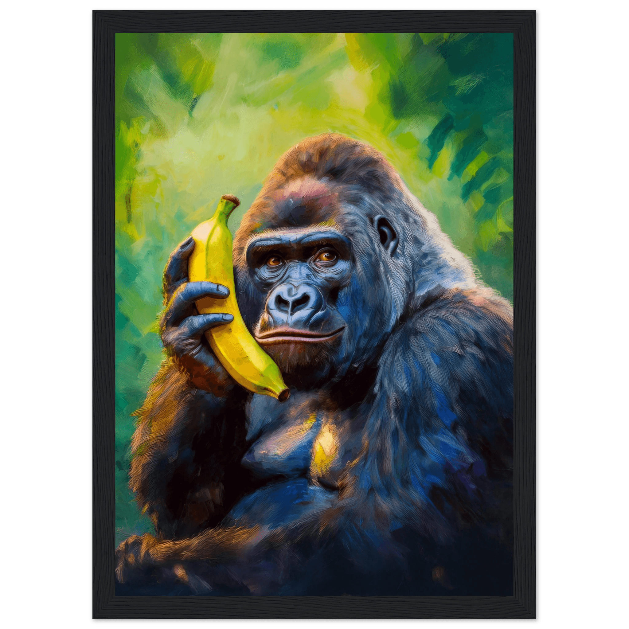 Gorilla on the Line - Poster - Arthena