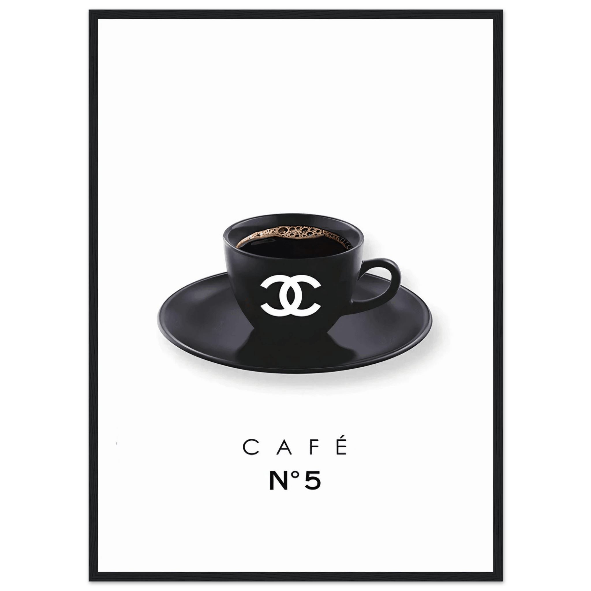 Coffee Chanel - Poster - Arthena