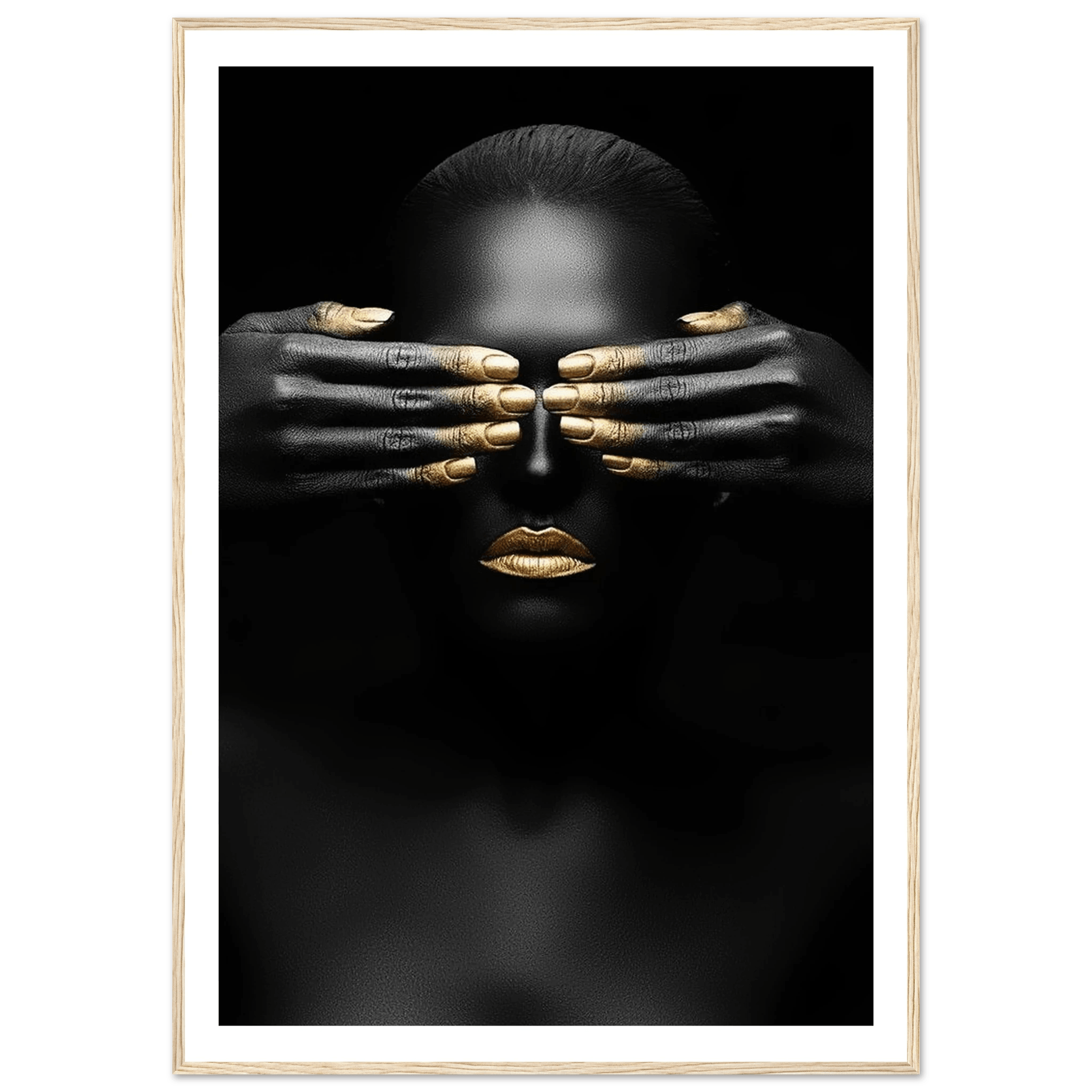 Vision in Gold - Poster - Arthena
