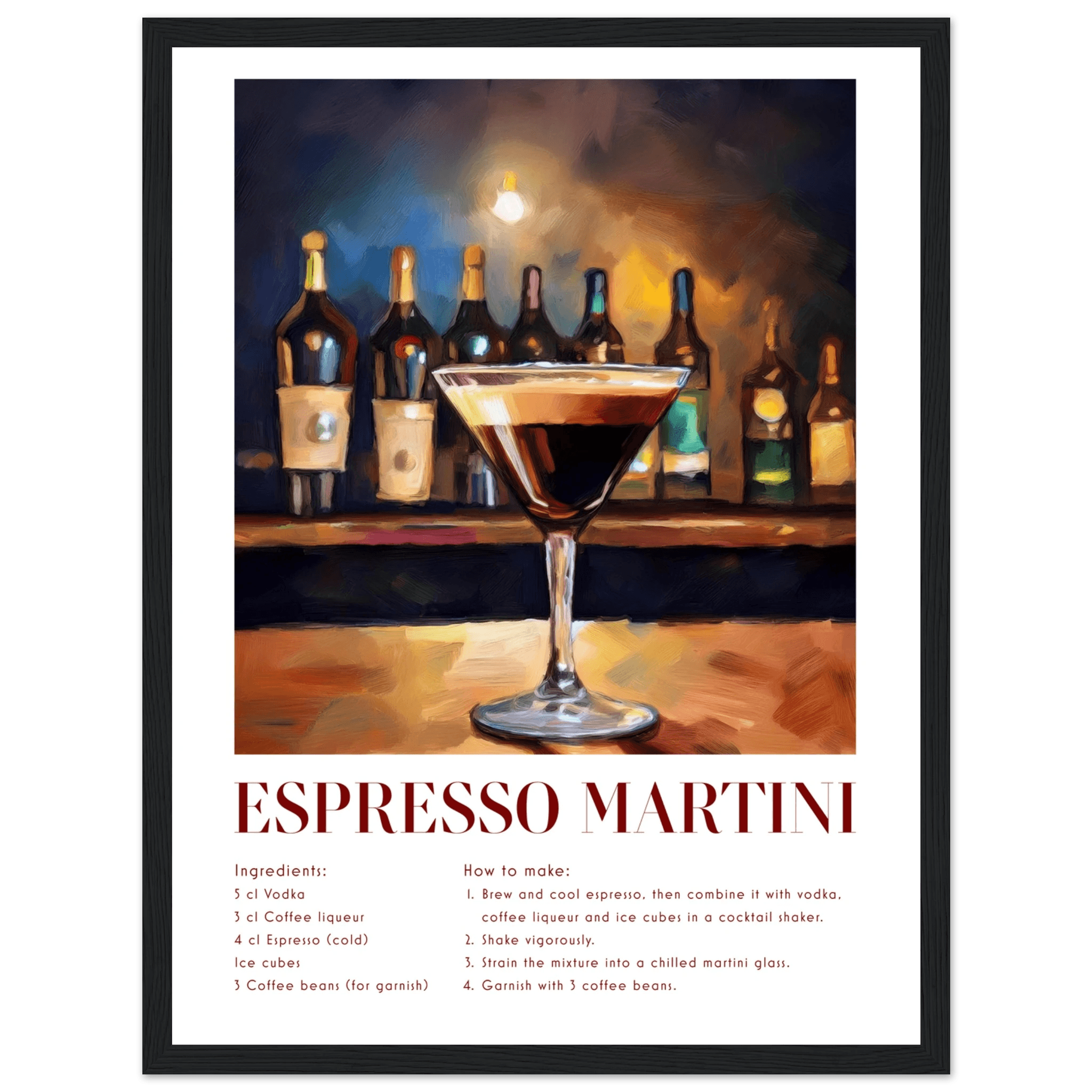 Espresso Martini - Poster - Arthena