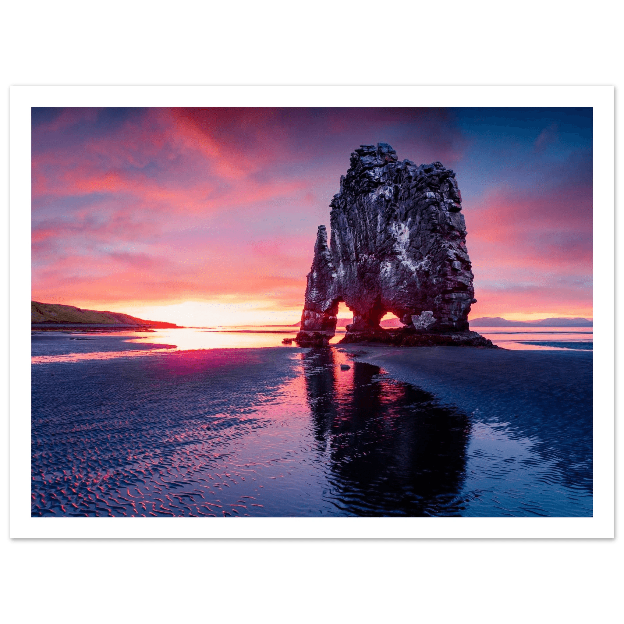 Rock of Fire and Sky - Poster - Arthena