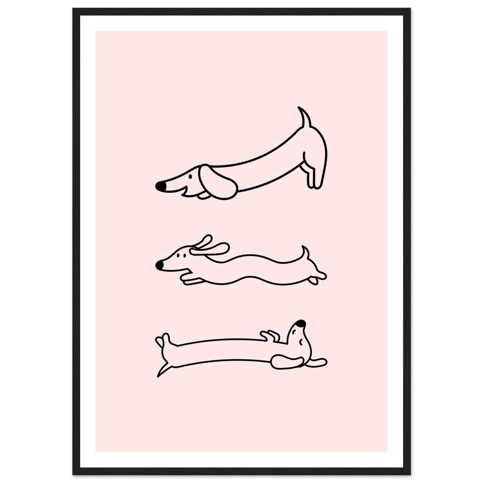 Happy Wienerdog - Poster - Arthena
