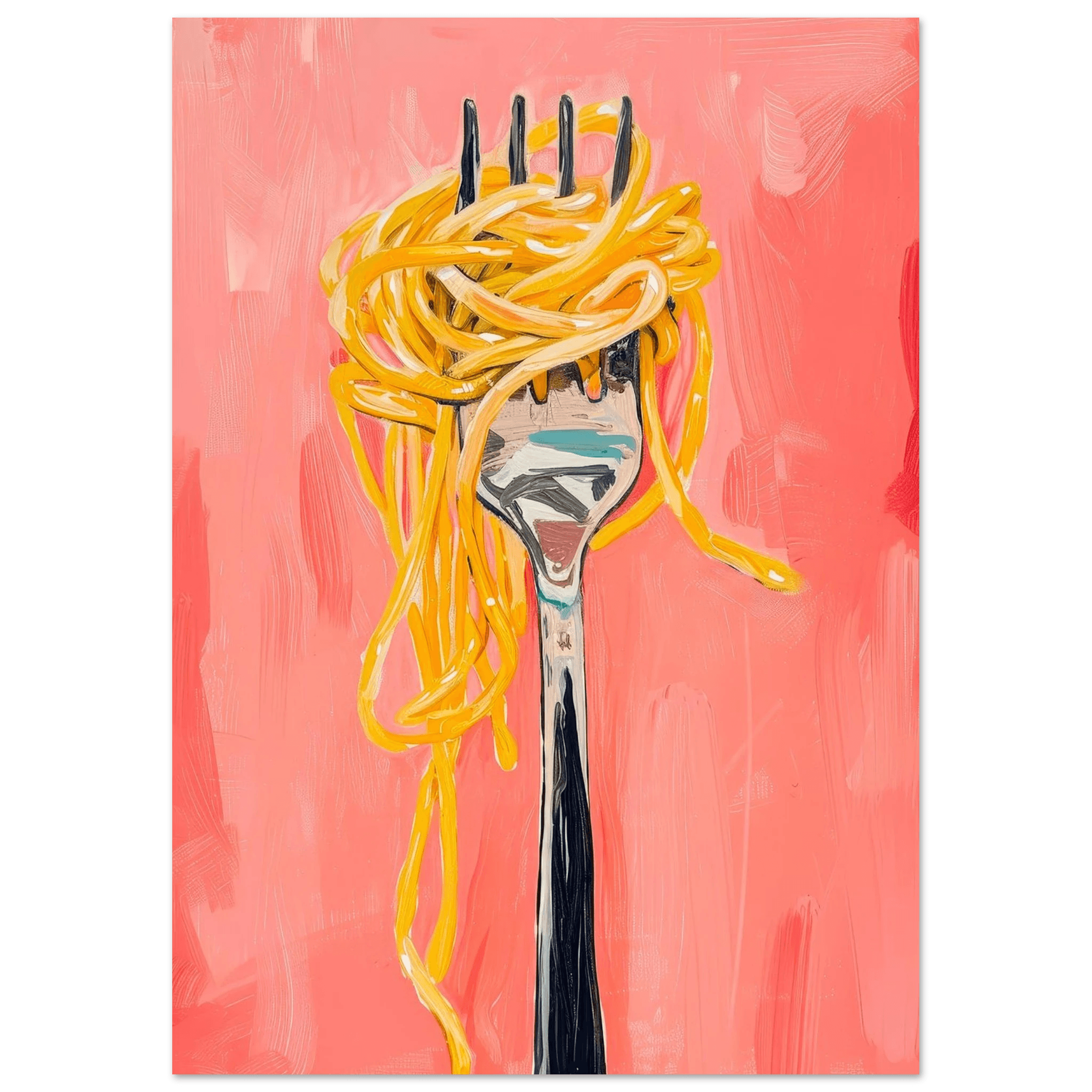 Spaghetti Solves Everything - Poster - Arthena