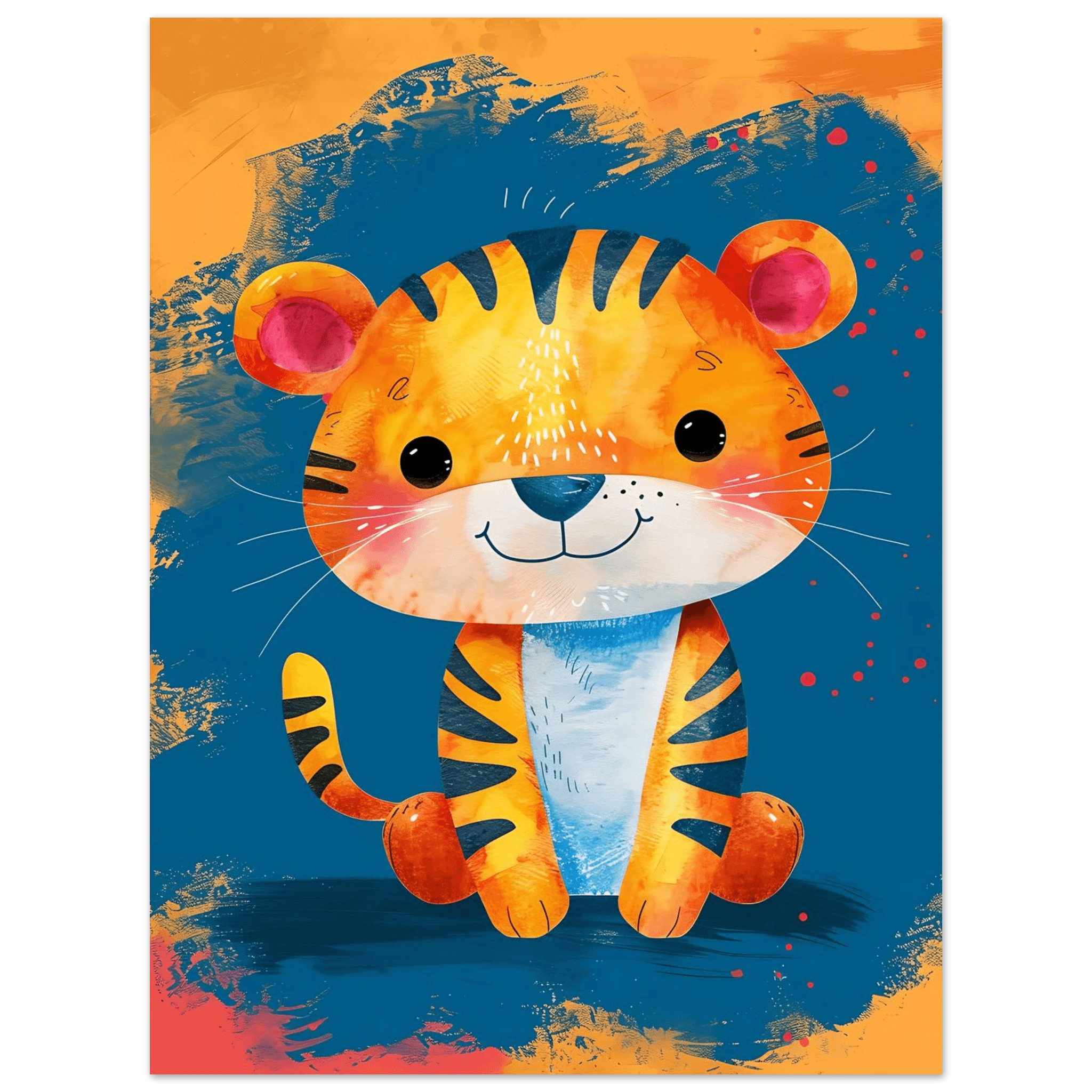 Baby Tiger - Poster - Arthena