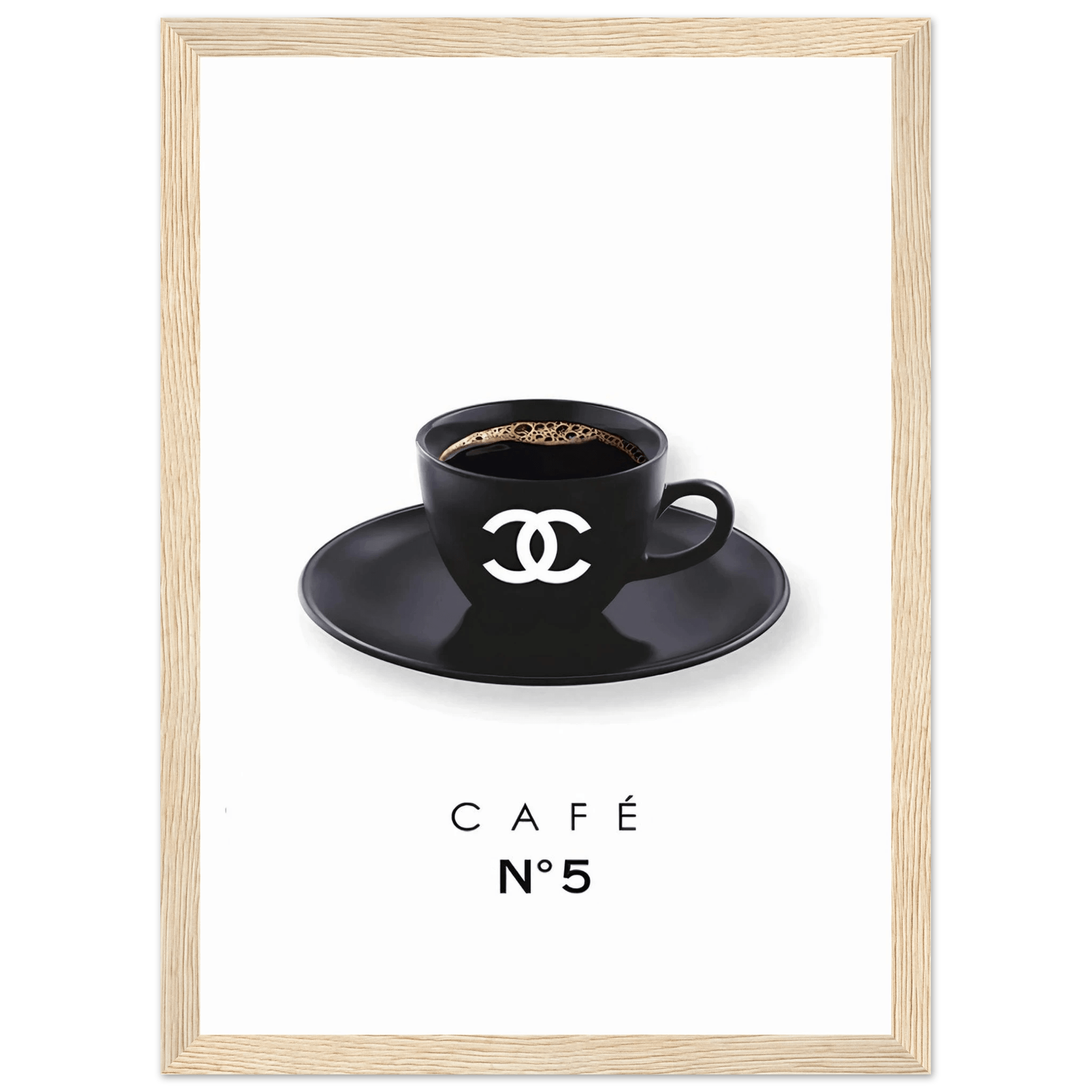 Coffee Chanel - Poster - Arthena