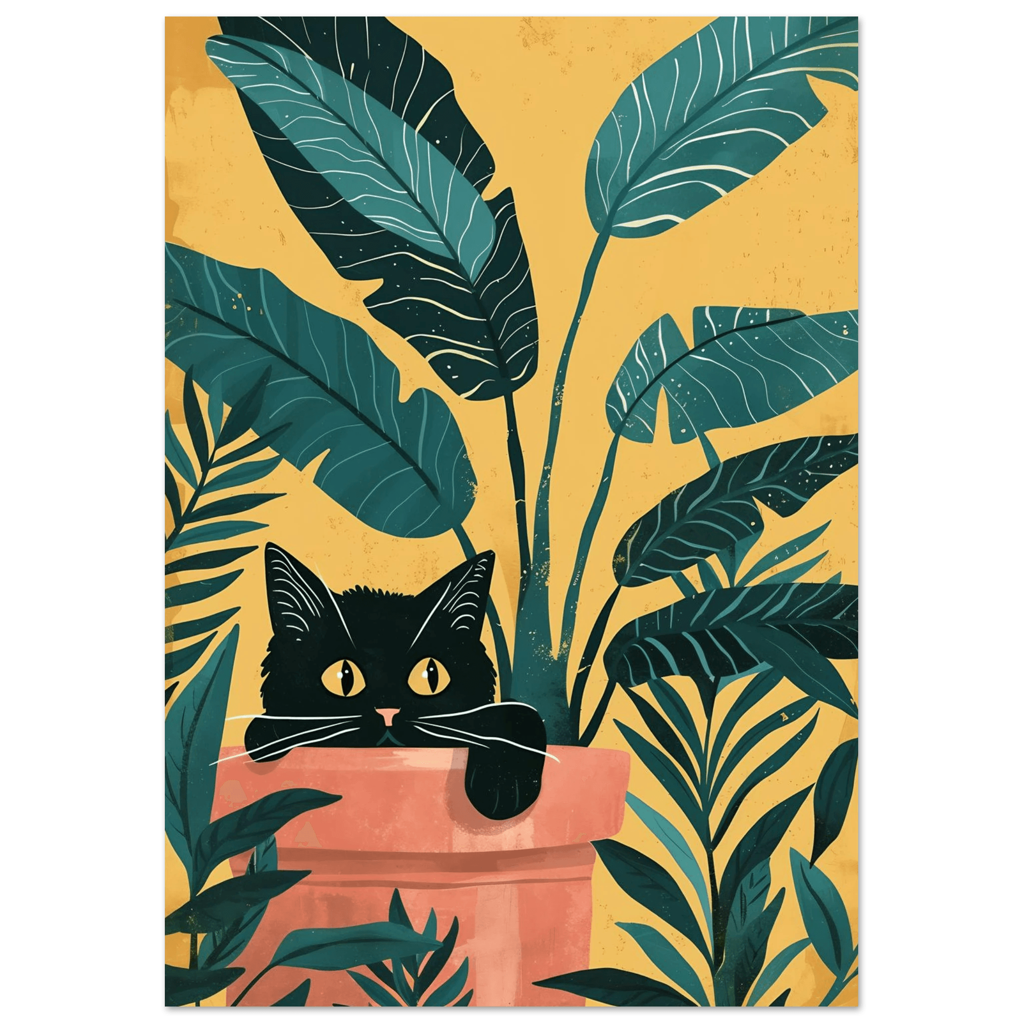 Hidden Paws - Poster - Arthena