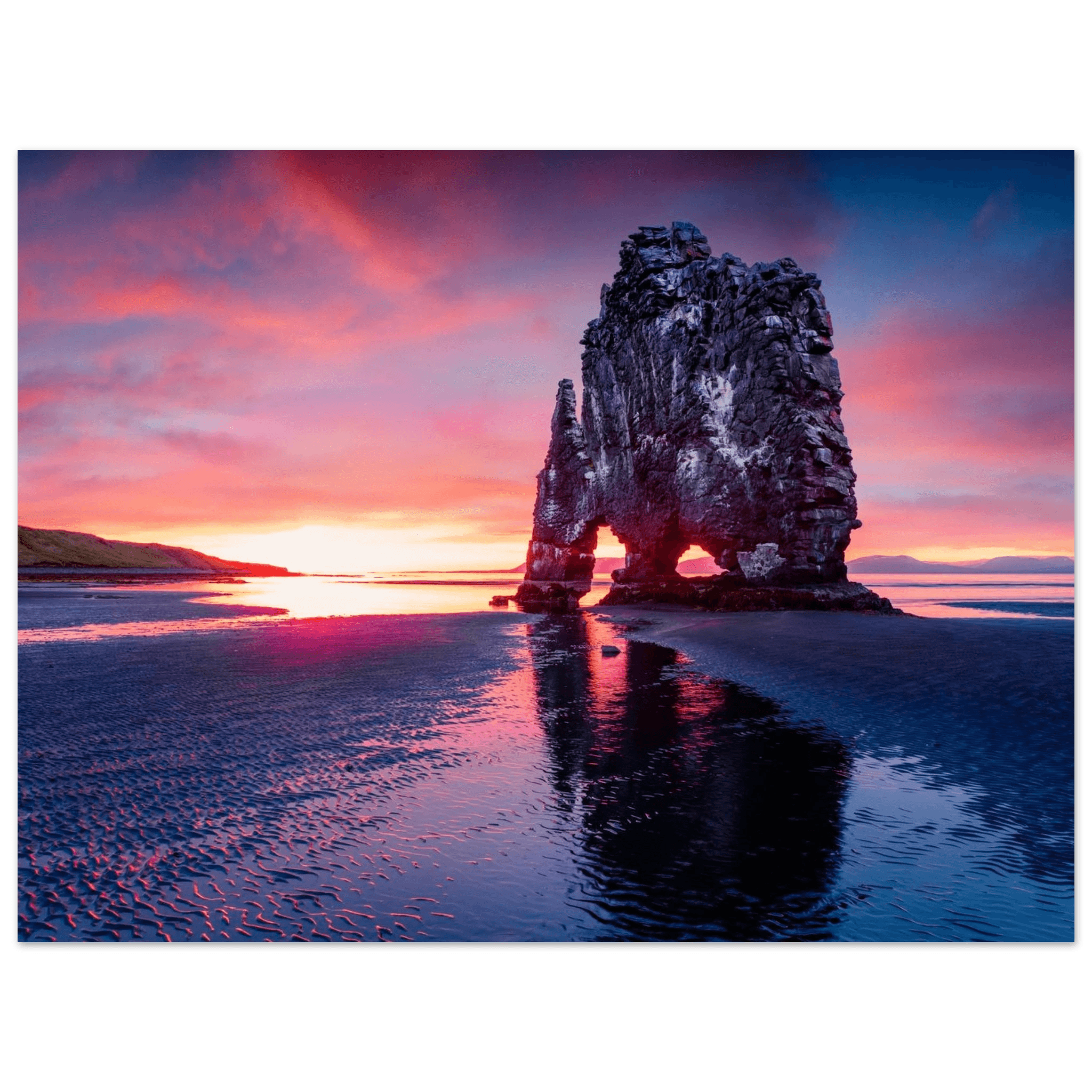 Rock of Fire and Sky - Poster - Arthena