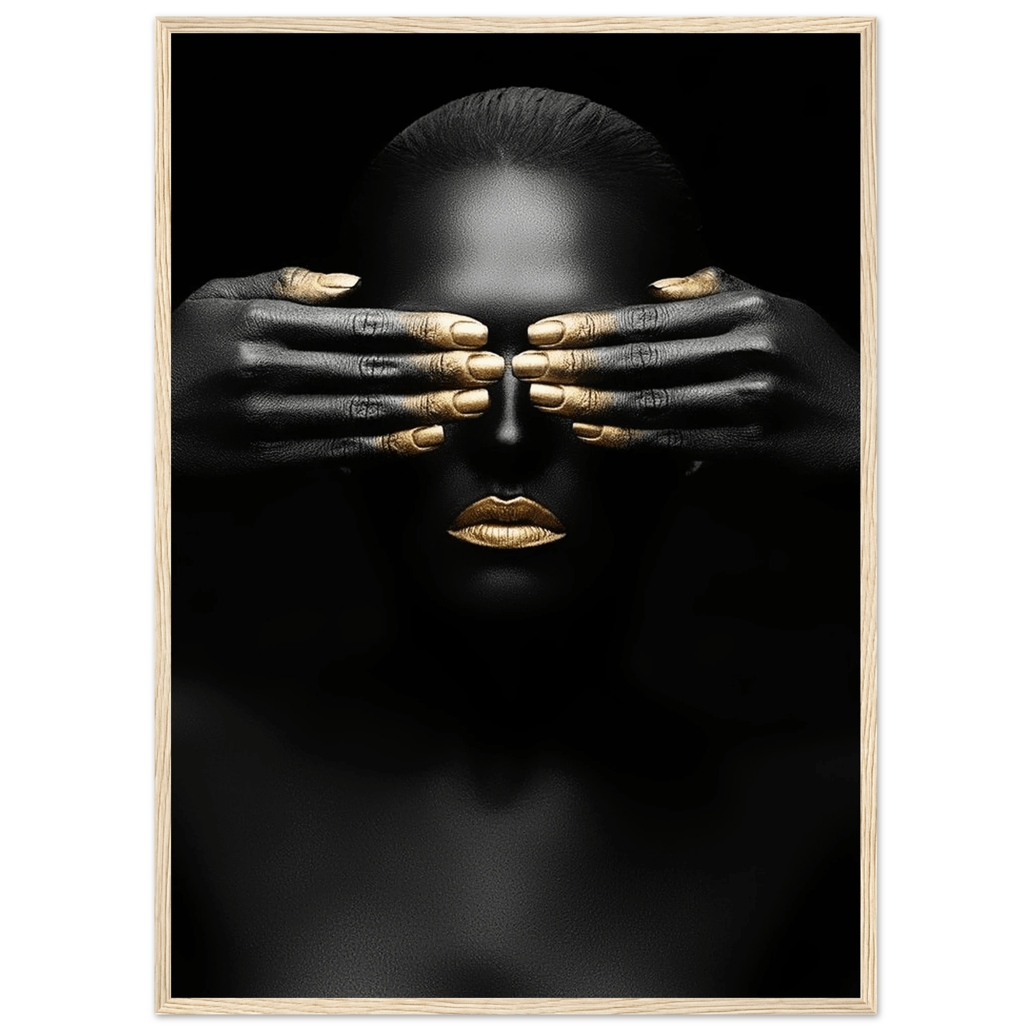 Vision in Gold - Poster - Arthena