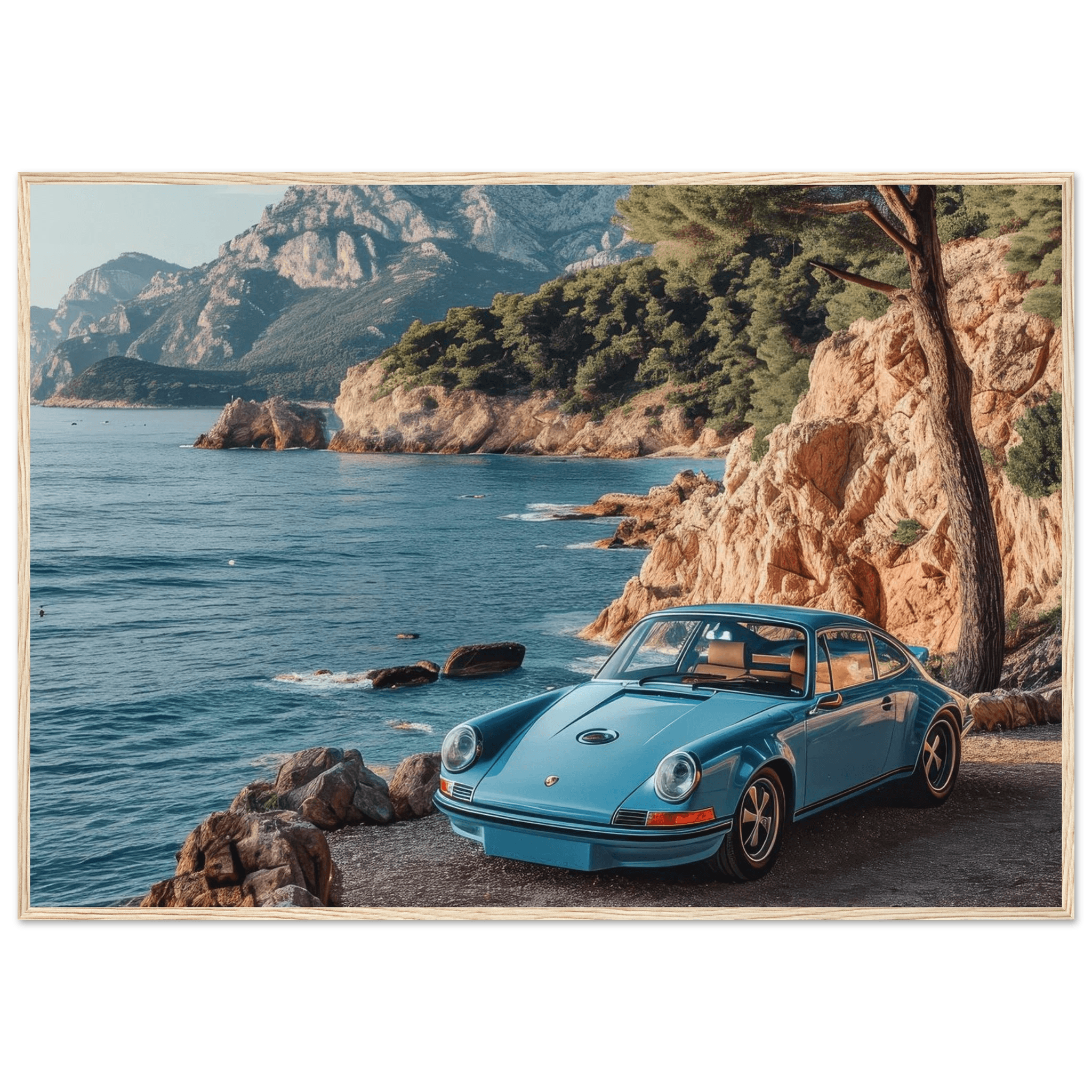 Car Tour of the Amalfi Coast - Poster - Arthena