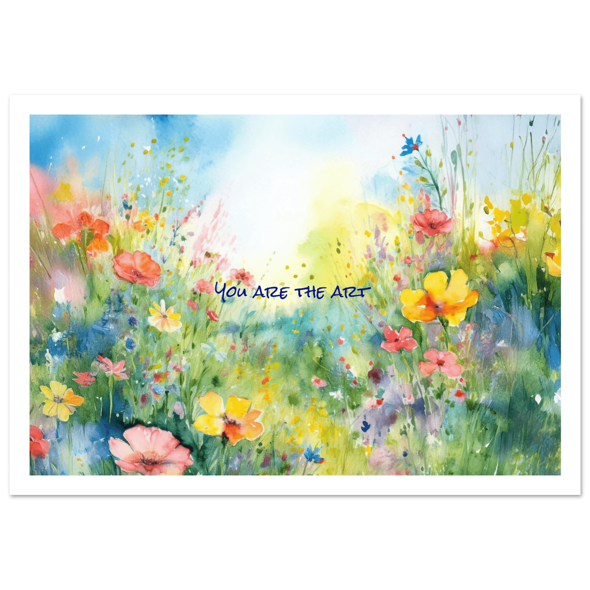 You Are The Art - Poster - Arthena