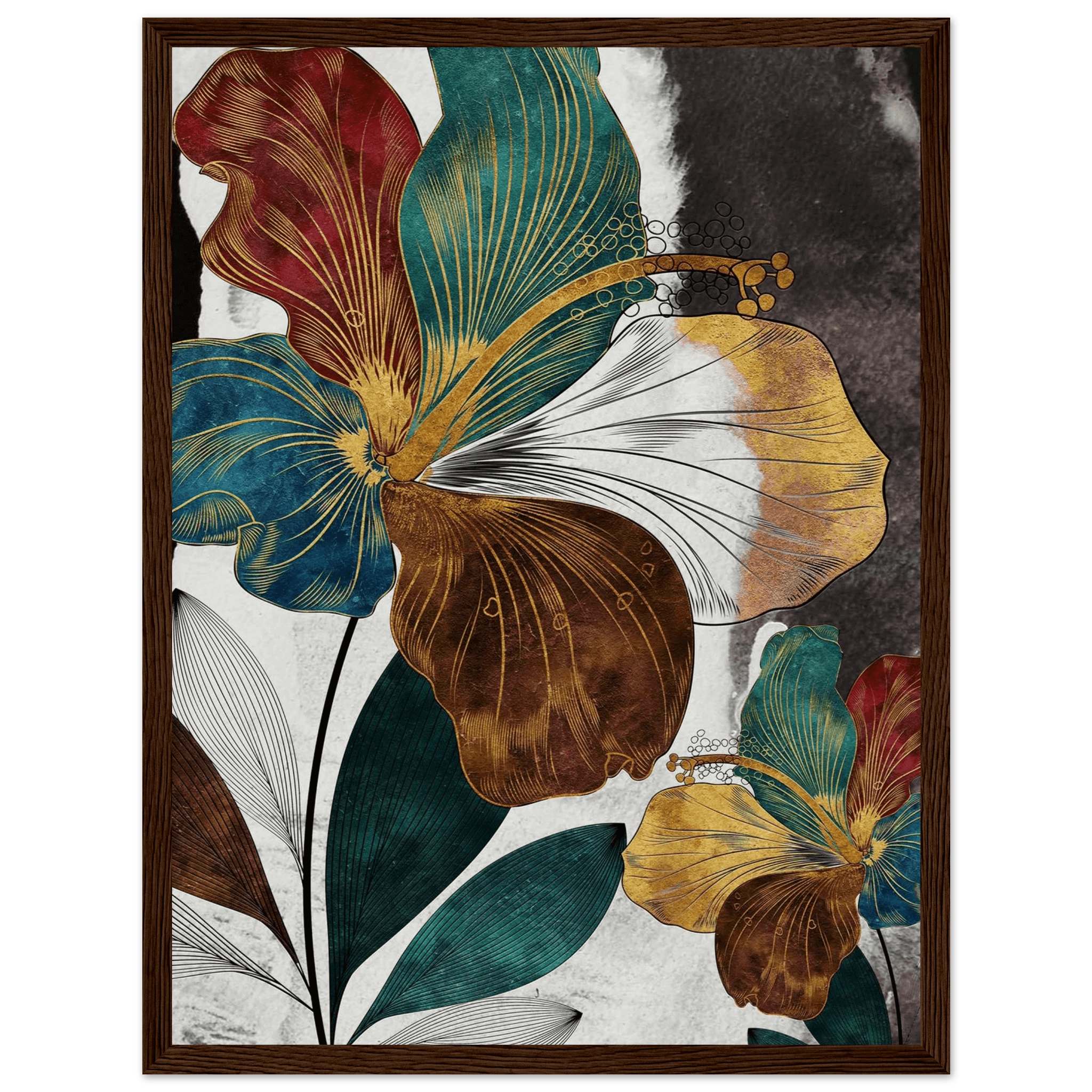 Golden Bloom Symphony - Poster - Arthena