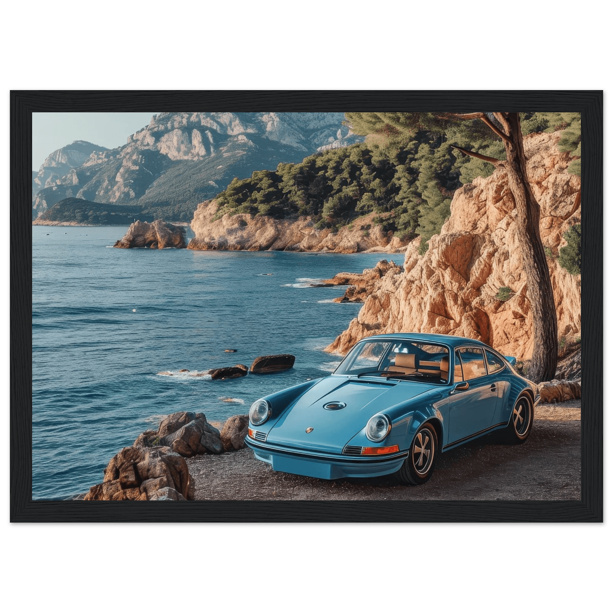 Car Tour of the Amalfi Coast - Poster - Arthena
