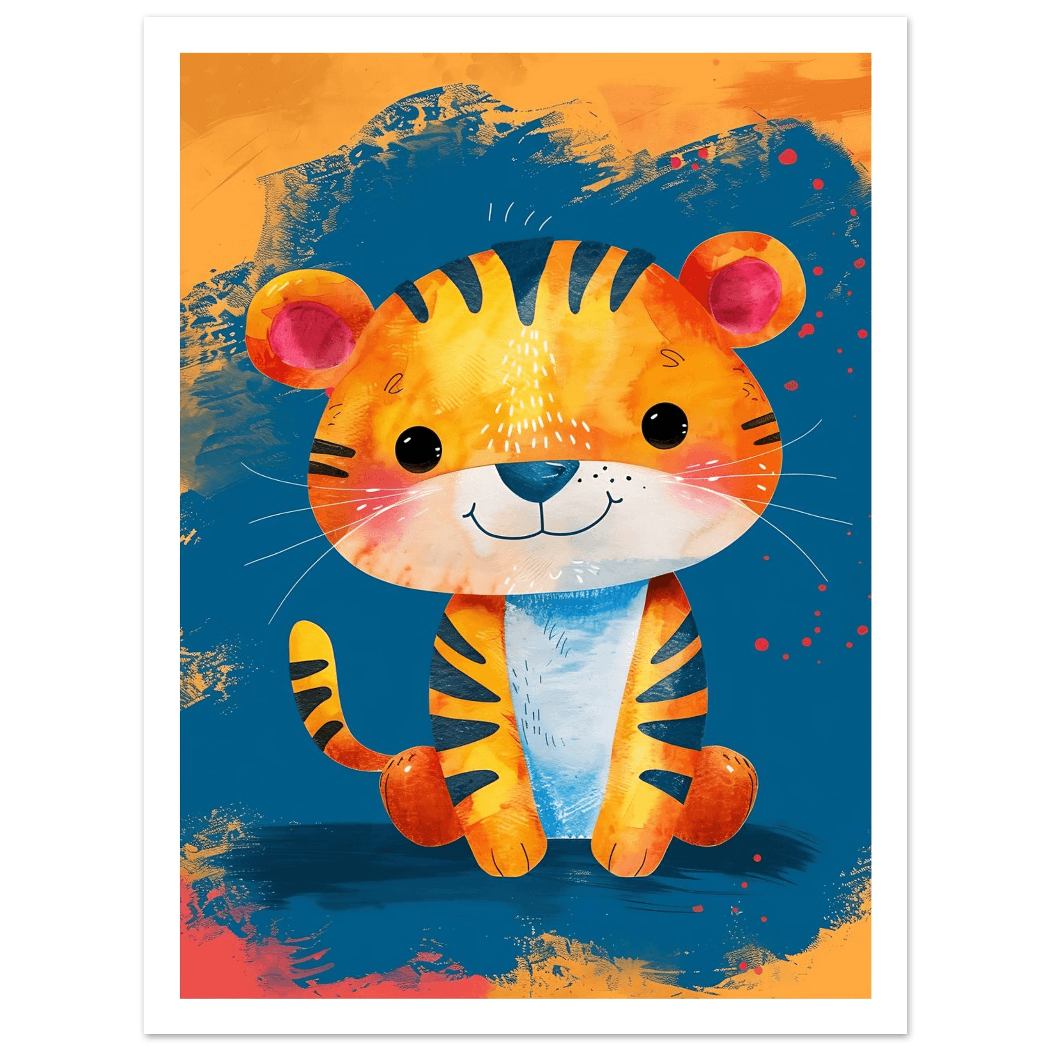 Baby Tiger - Poster - Arthena