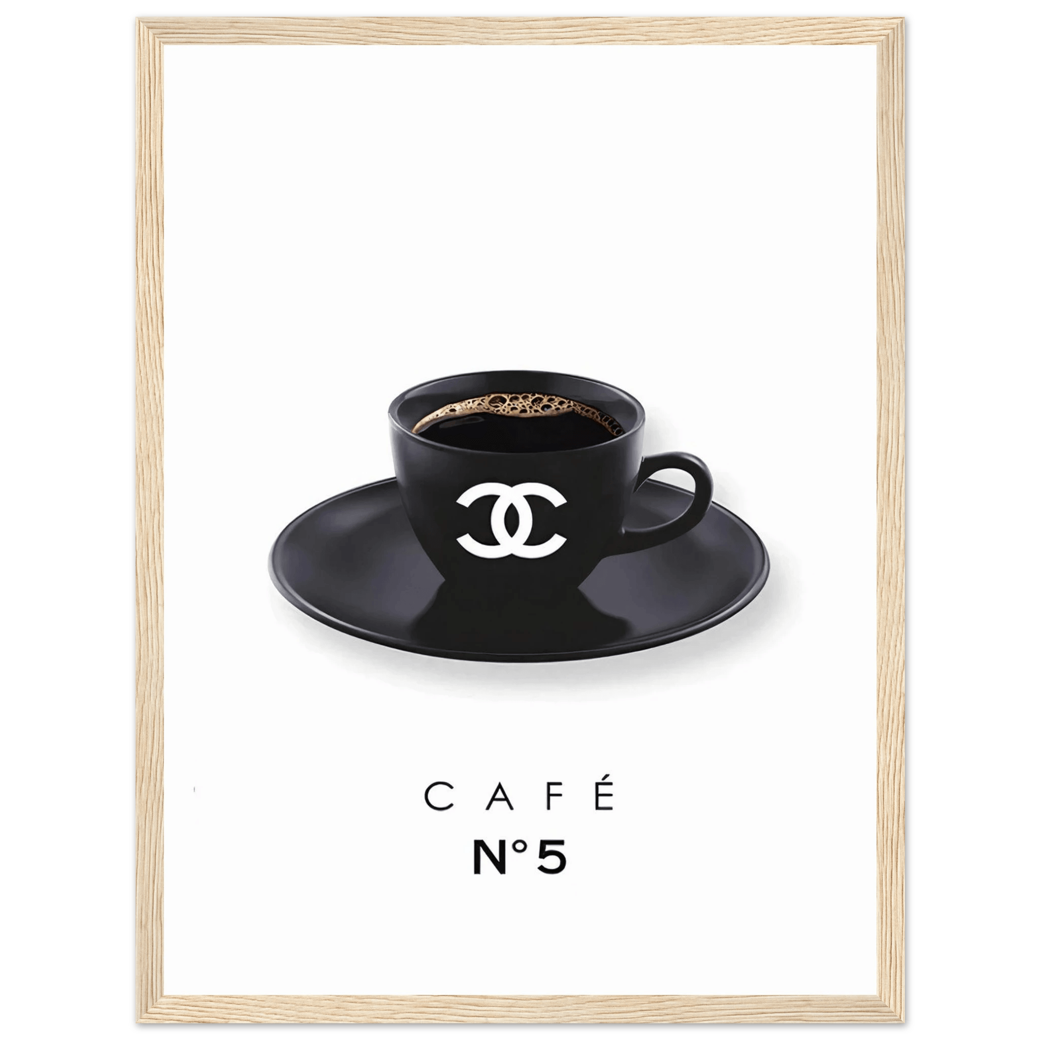 Coffee Chanel - Poster - Arthena