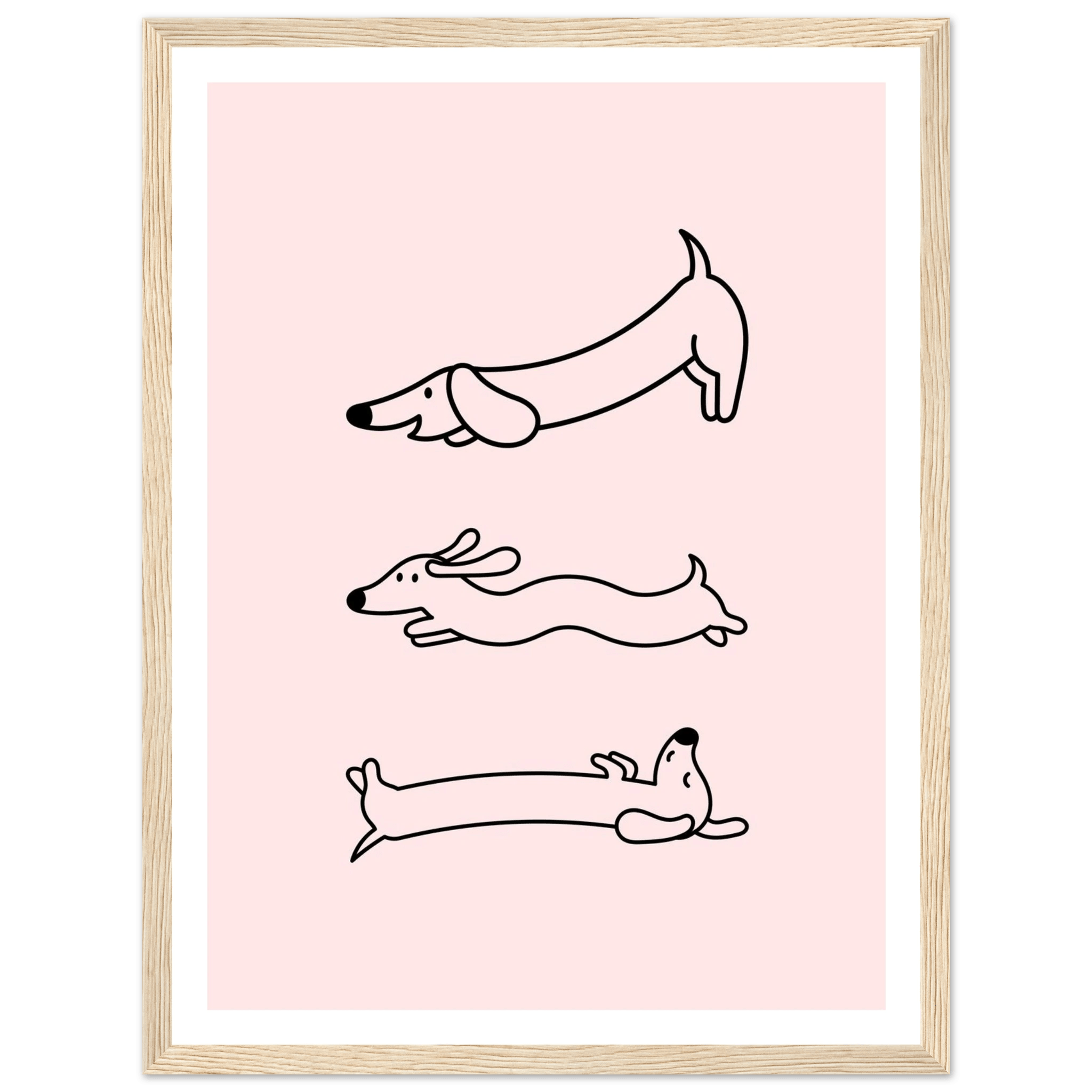 Happy Wienerdog - Poster - Arthena