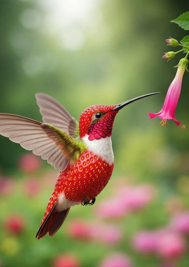 Bild genererad med Arthenas AI motor illustrerande en fågel | Arthena