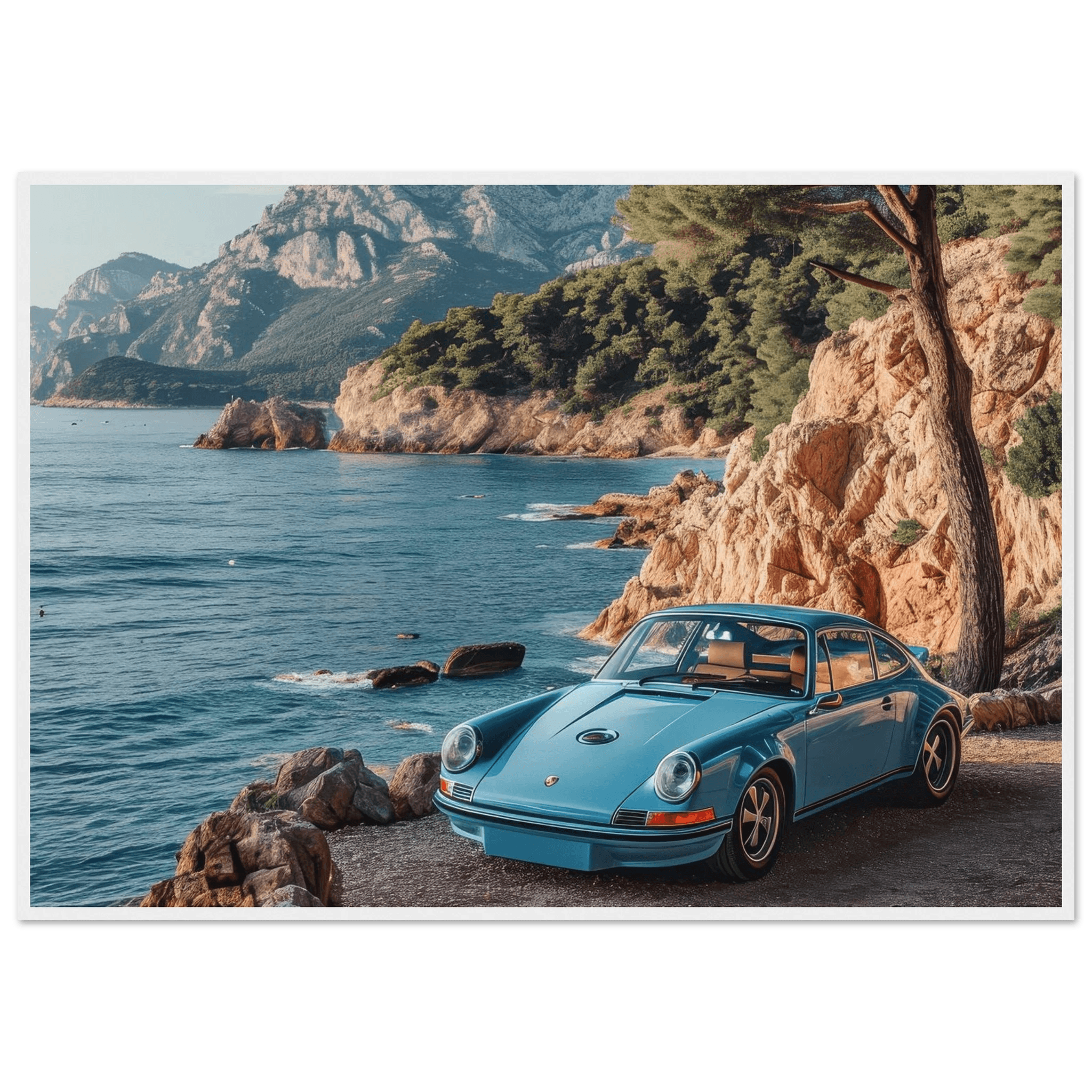 Car Tour of the Amalfi Coast - Poster - Arthena