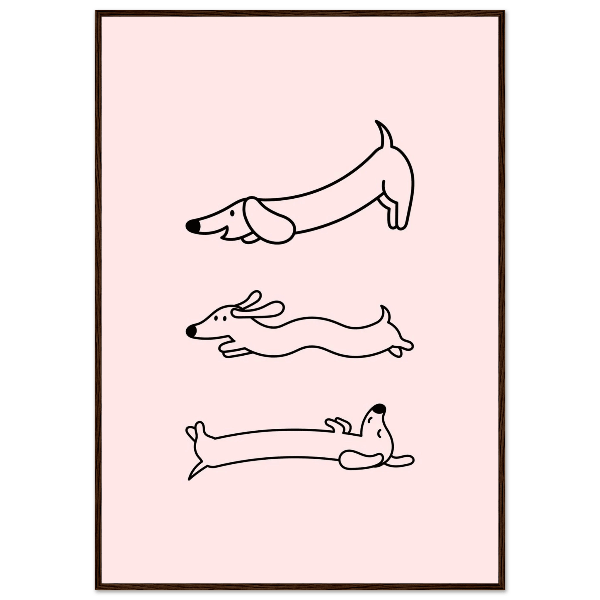 Happy Wienerdog - Poster - Arthena