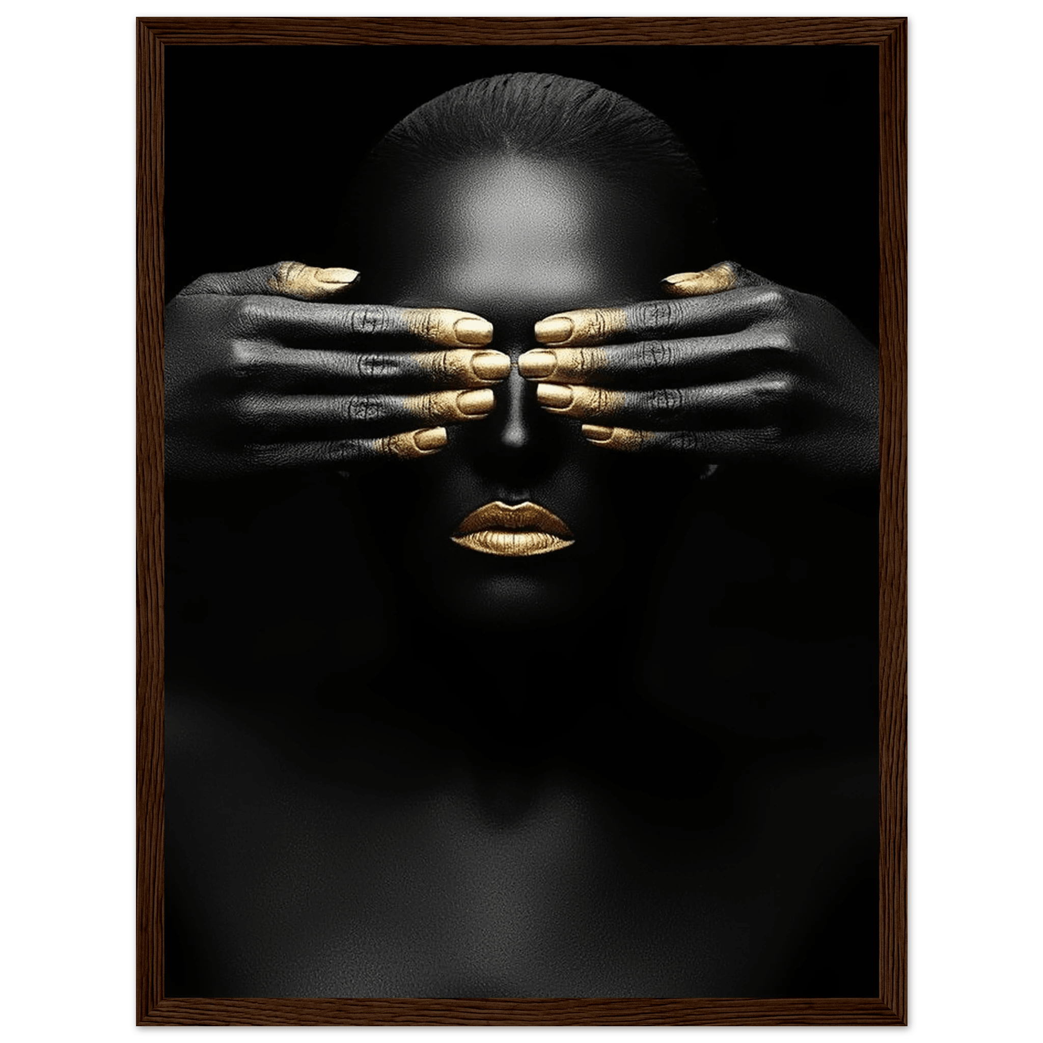 Vision in Gold - Poster - Arthena