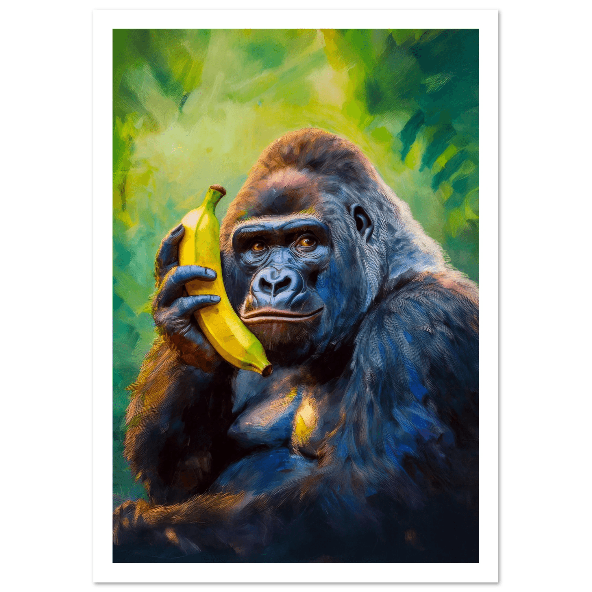 Gorilla on the Line - Poster - Arthena