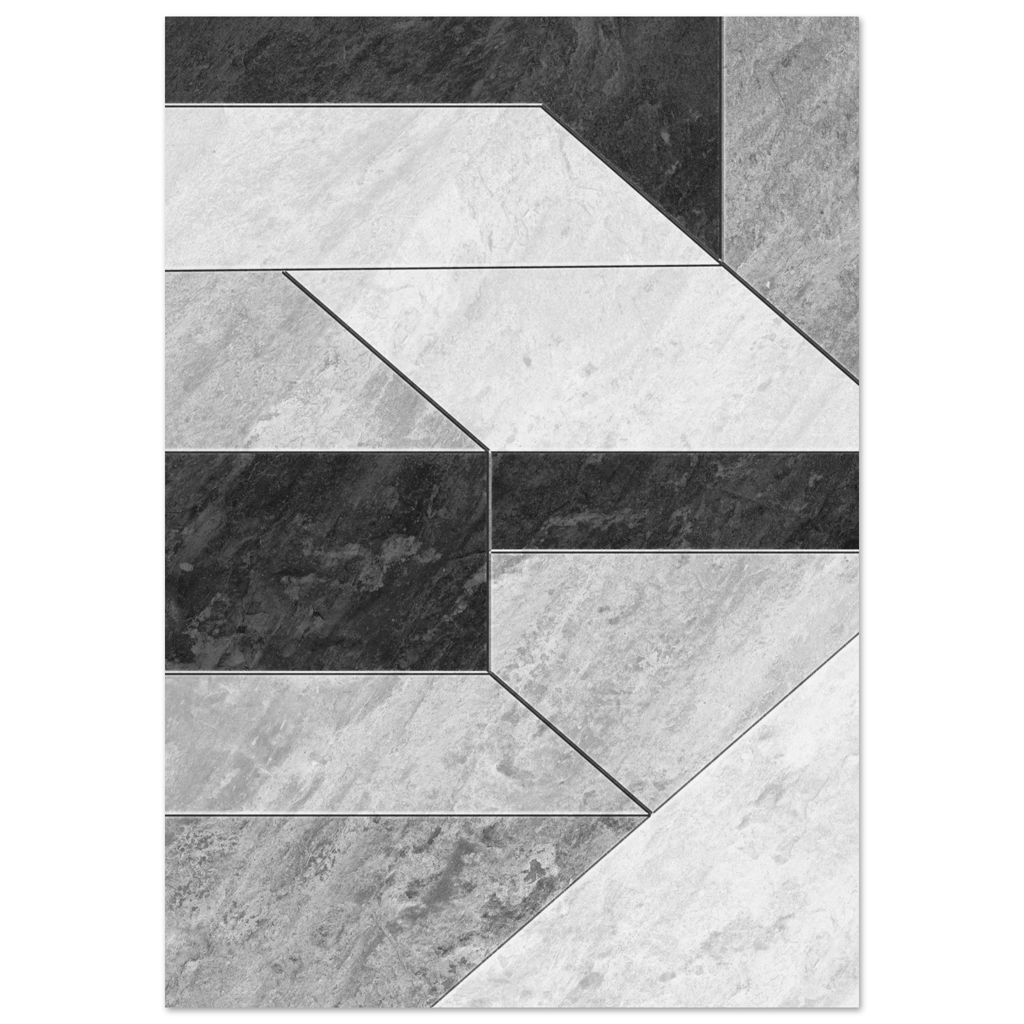 Stone Geometry - Poster - Arthena