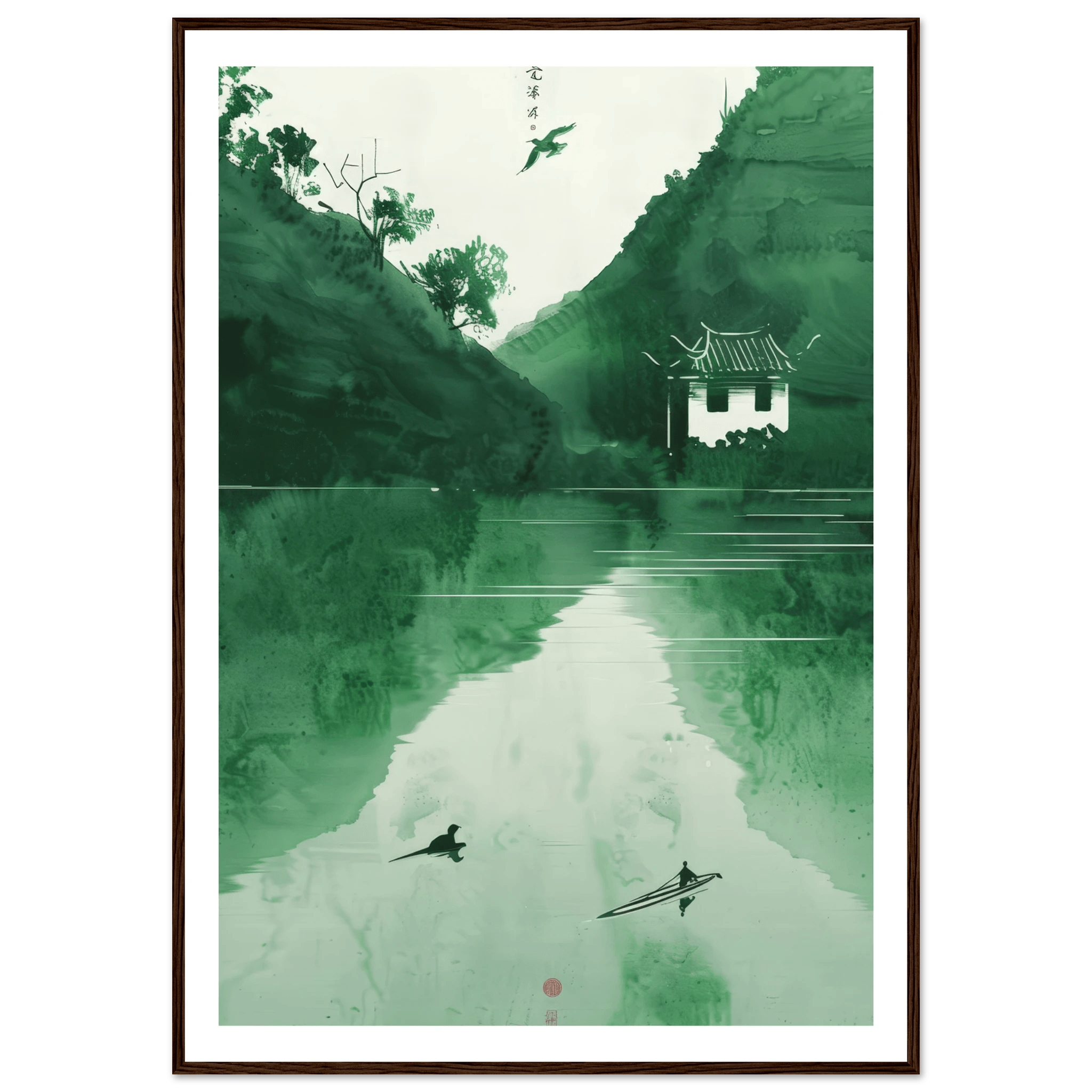 The green mirror - Poster - Arthena
