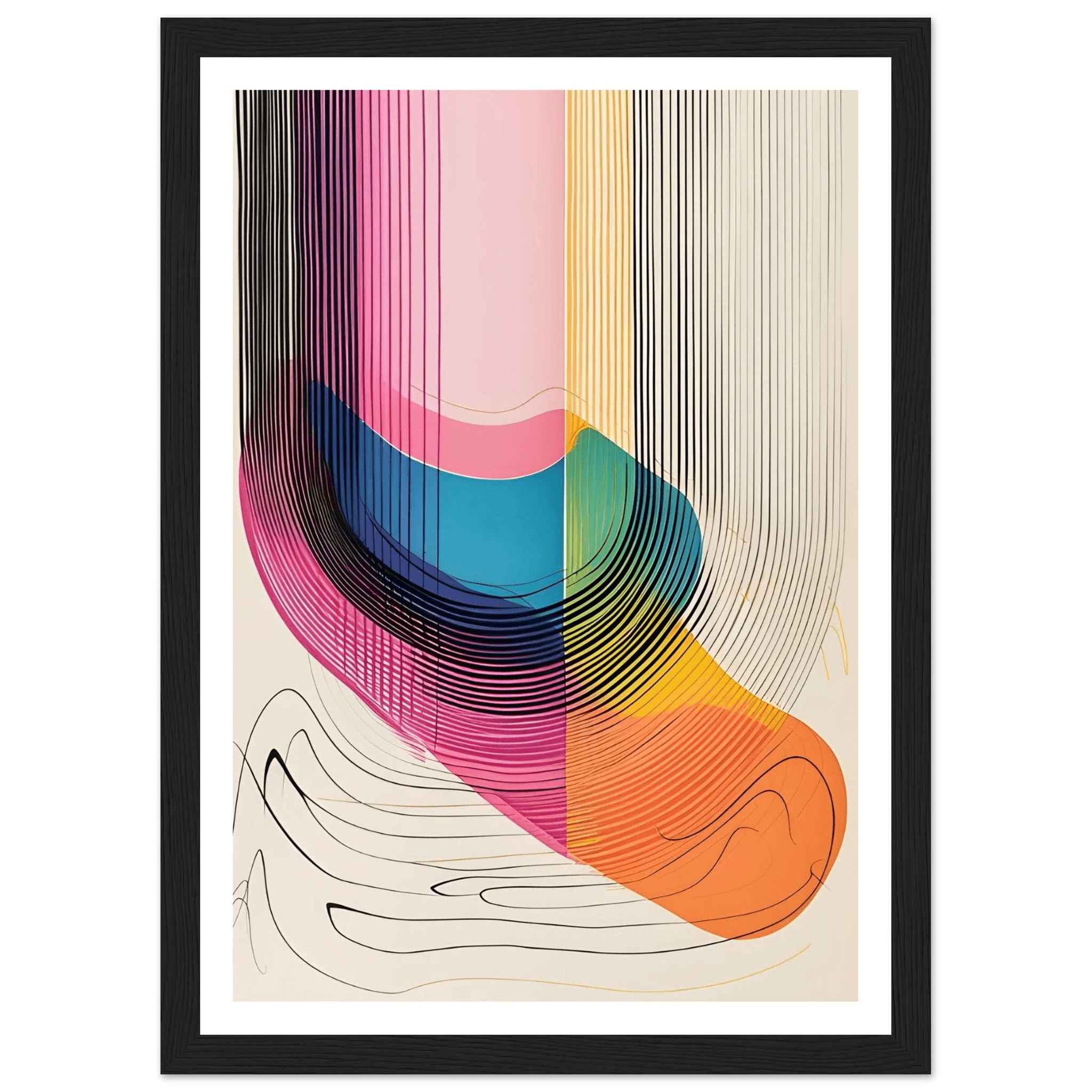 Vibrations of Color - Poster - Arthena