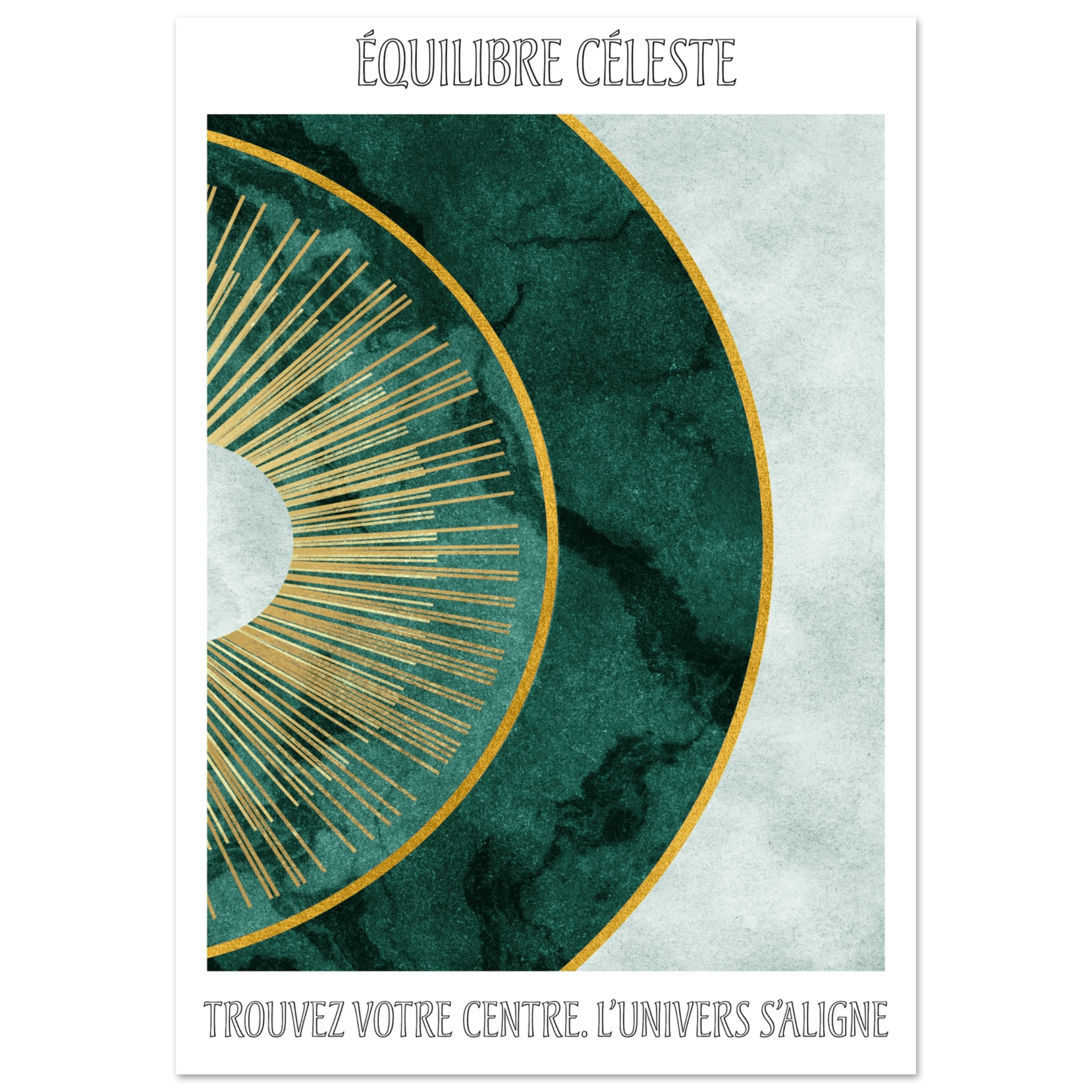 Celestial Balance - Poster - Arthena