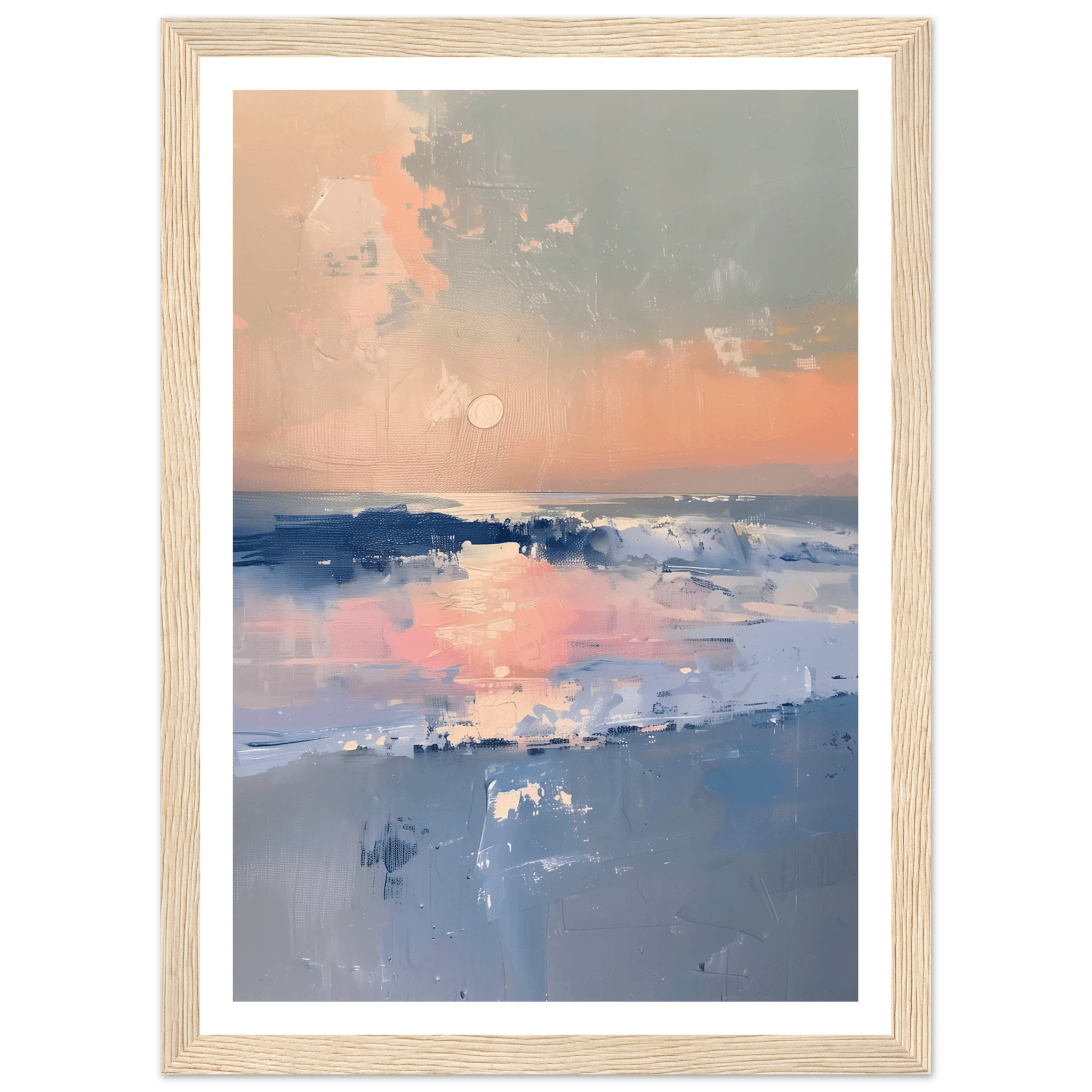 Ocean Whispers at Dusk - Arthena