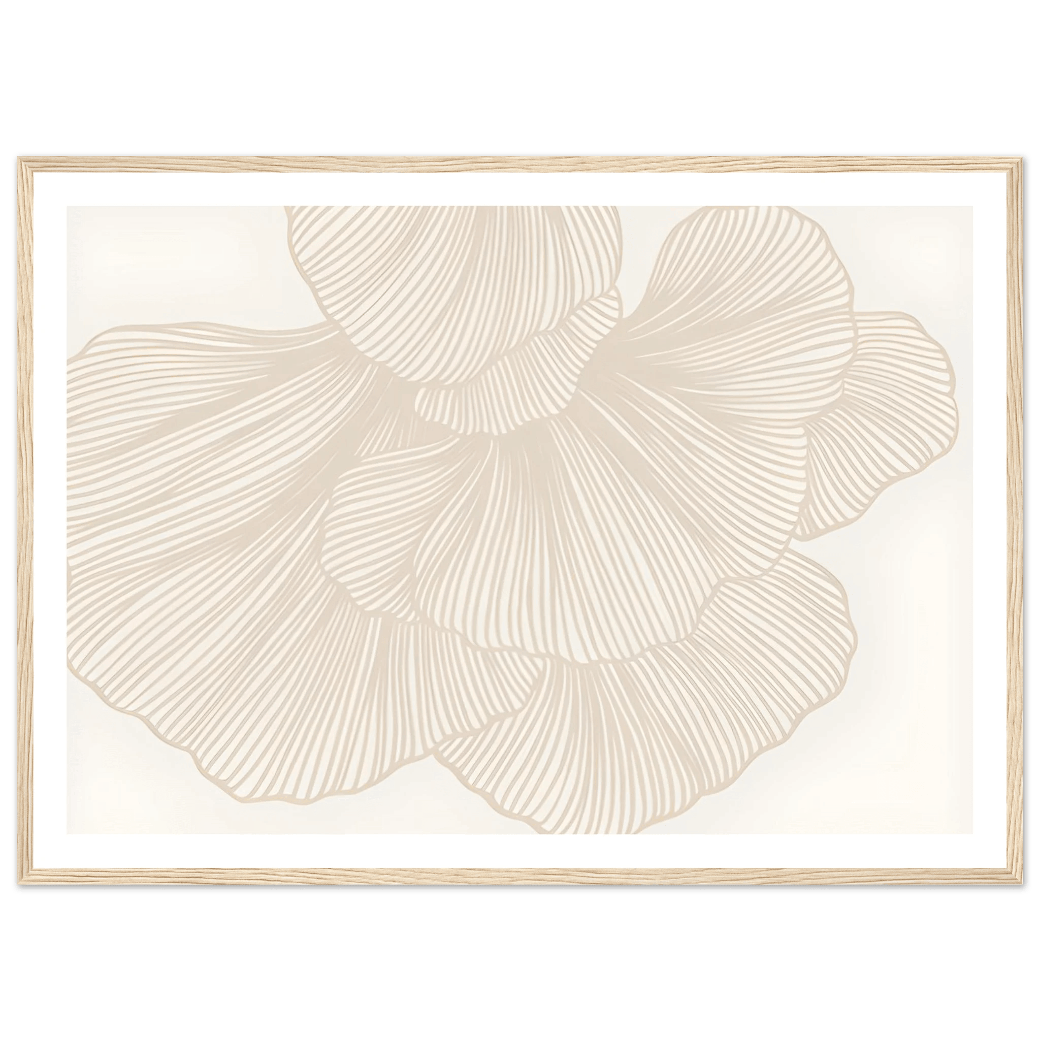 Flower Lines - Poster - Arthena