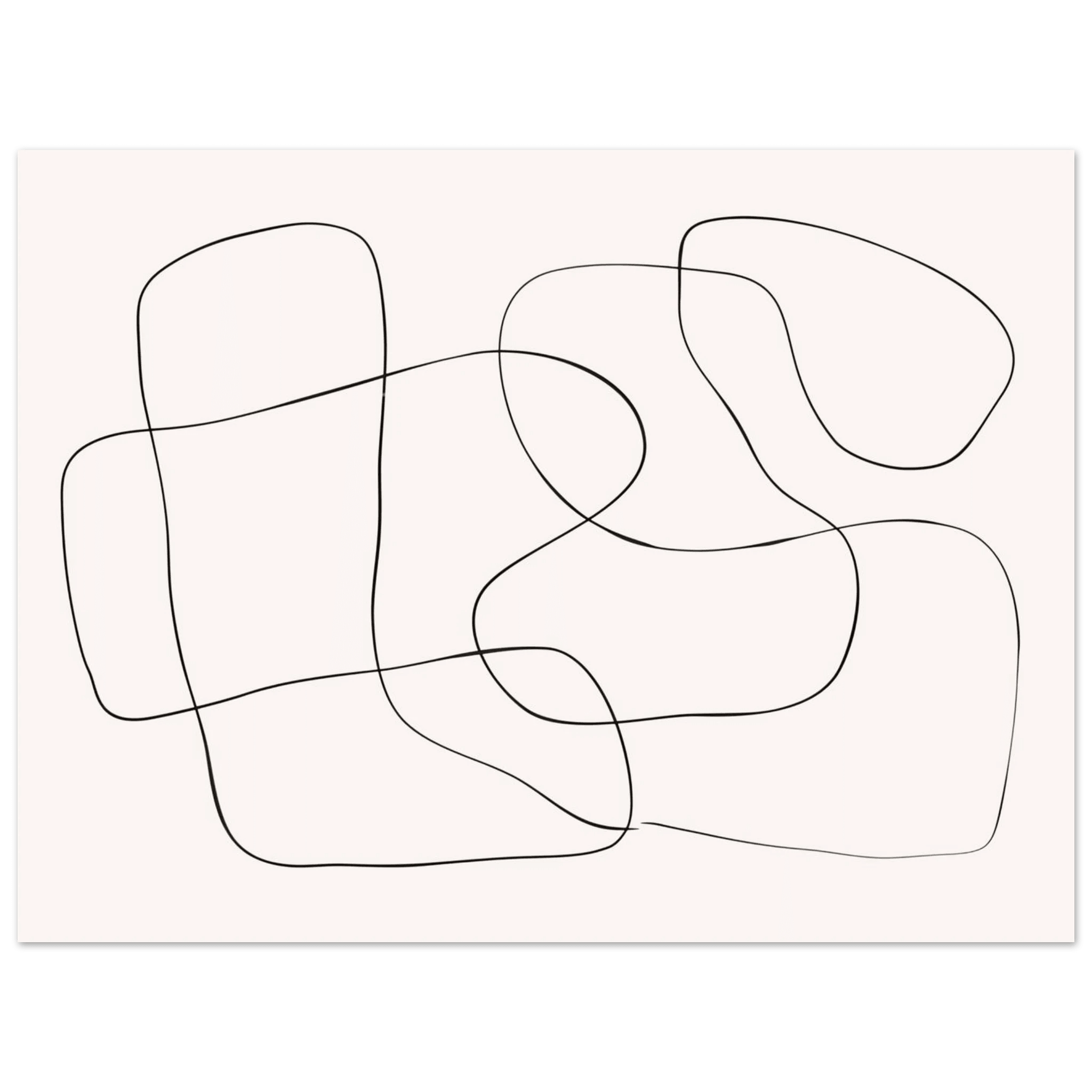 A Black Line - Poster - Arthena