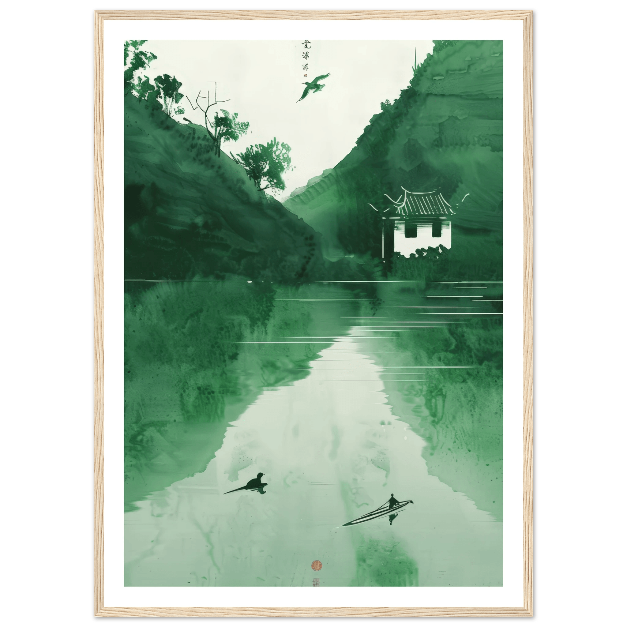 The green mirror - Poster - Arthena