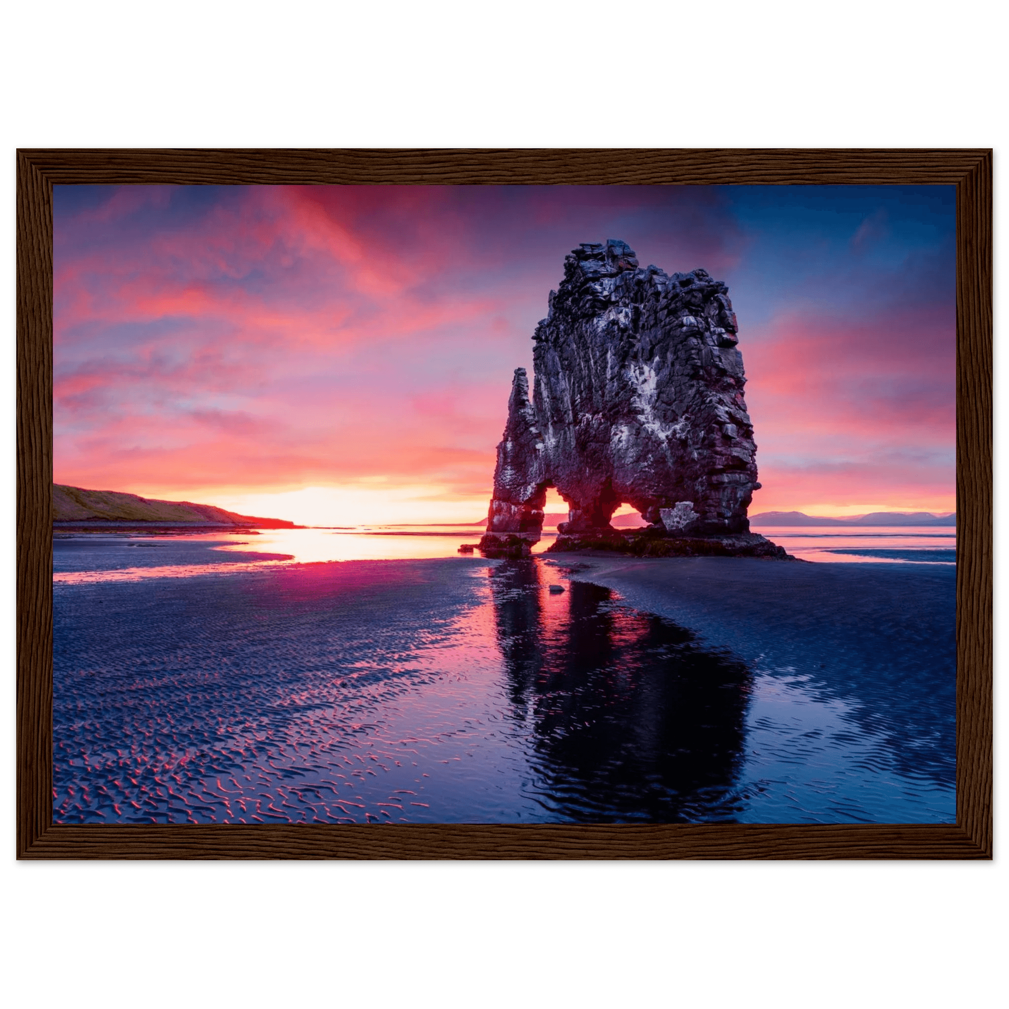 Rock of Fire and Sky - Poster - Arthena