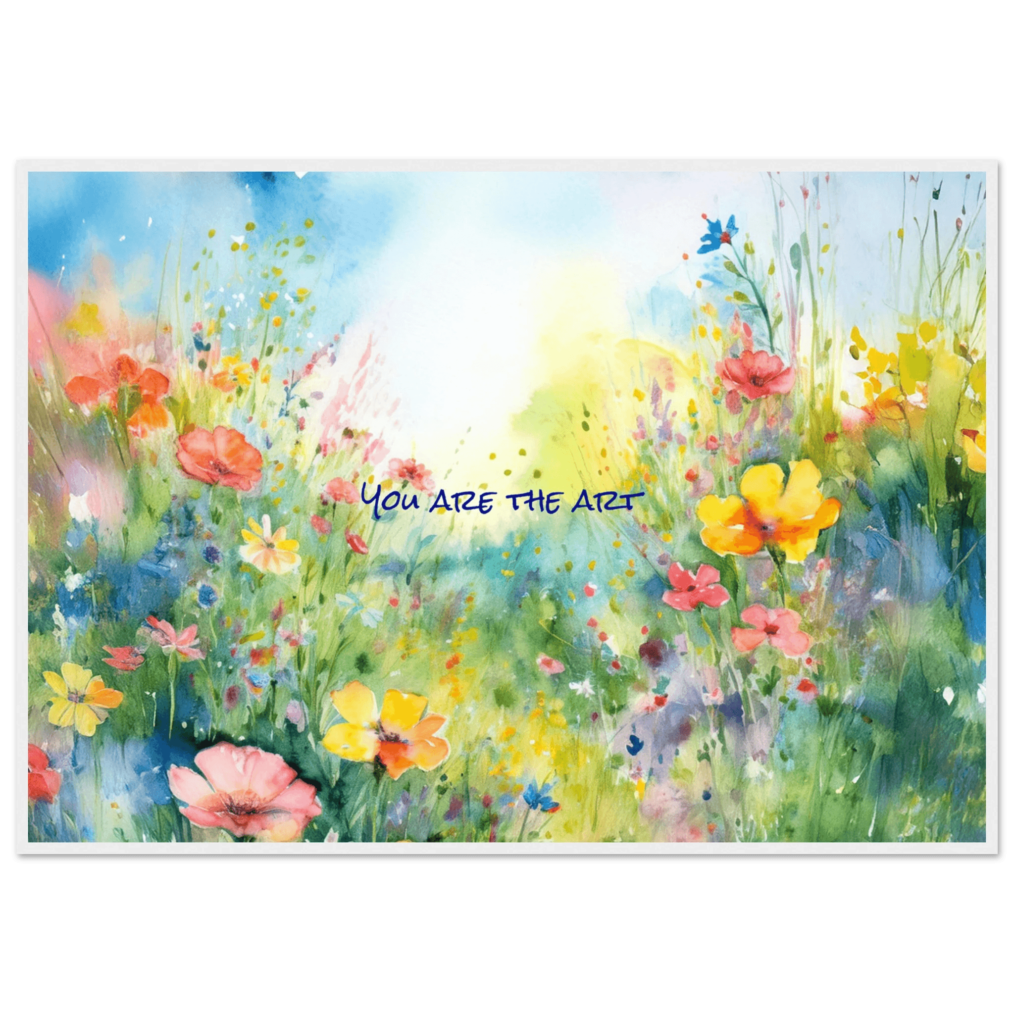 You Are The Art - Poster - Arthena