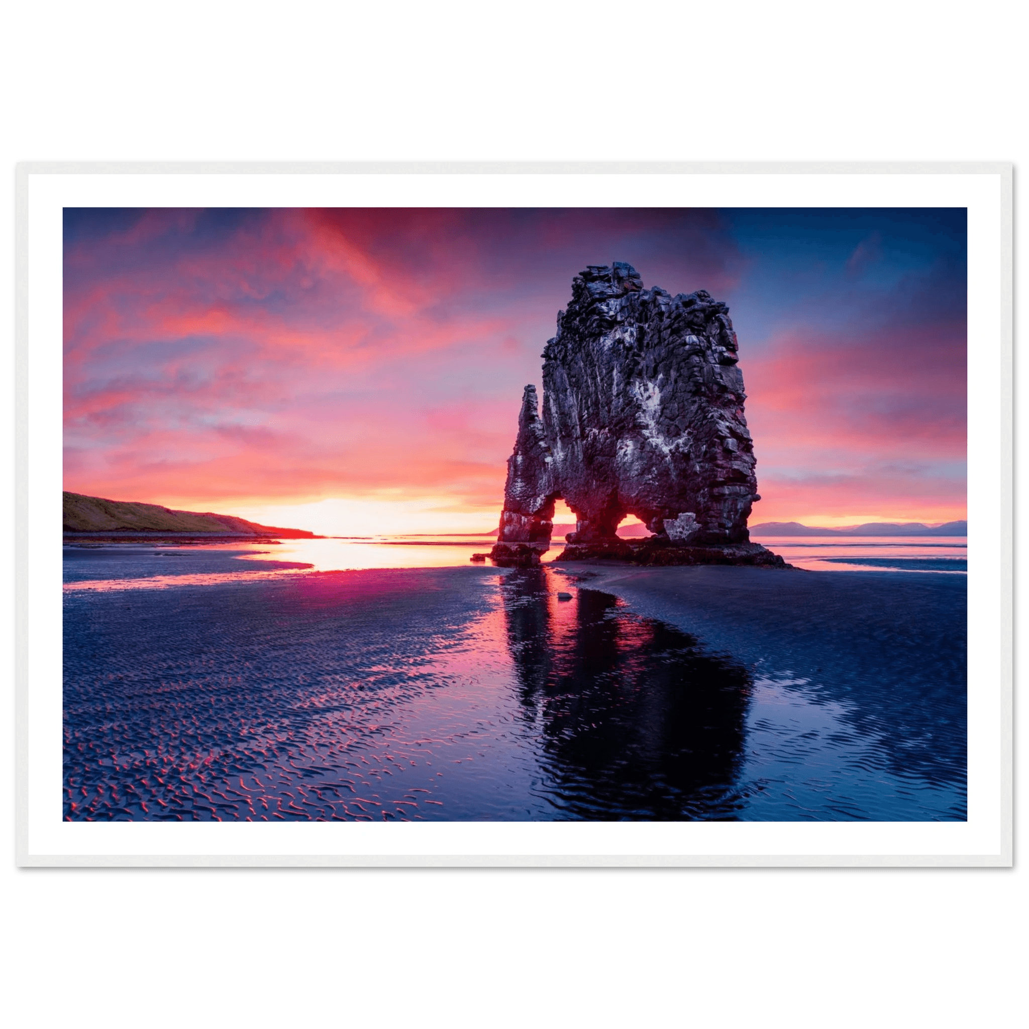 Rock of Fire and Sky - Poster - Arthena