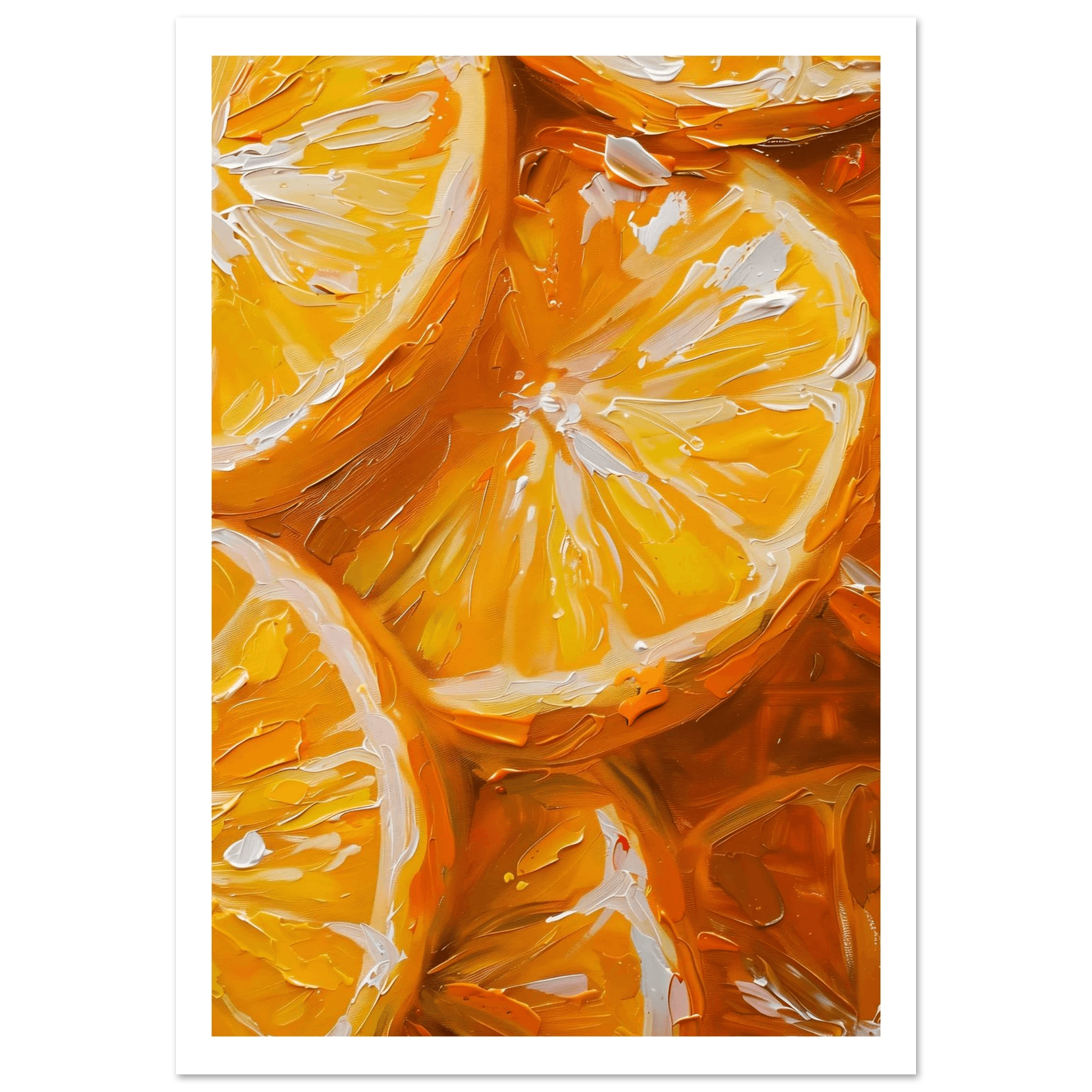 Slices of Orange - Poster - Arthena