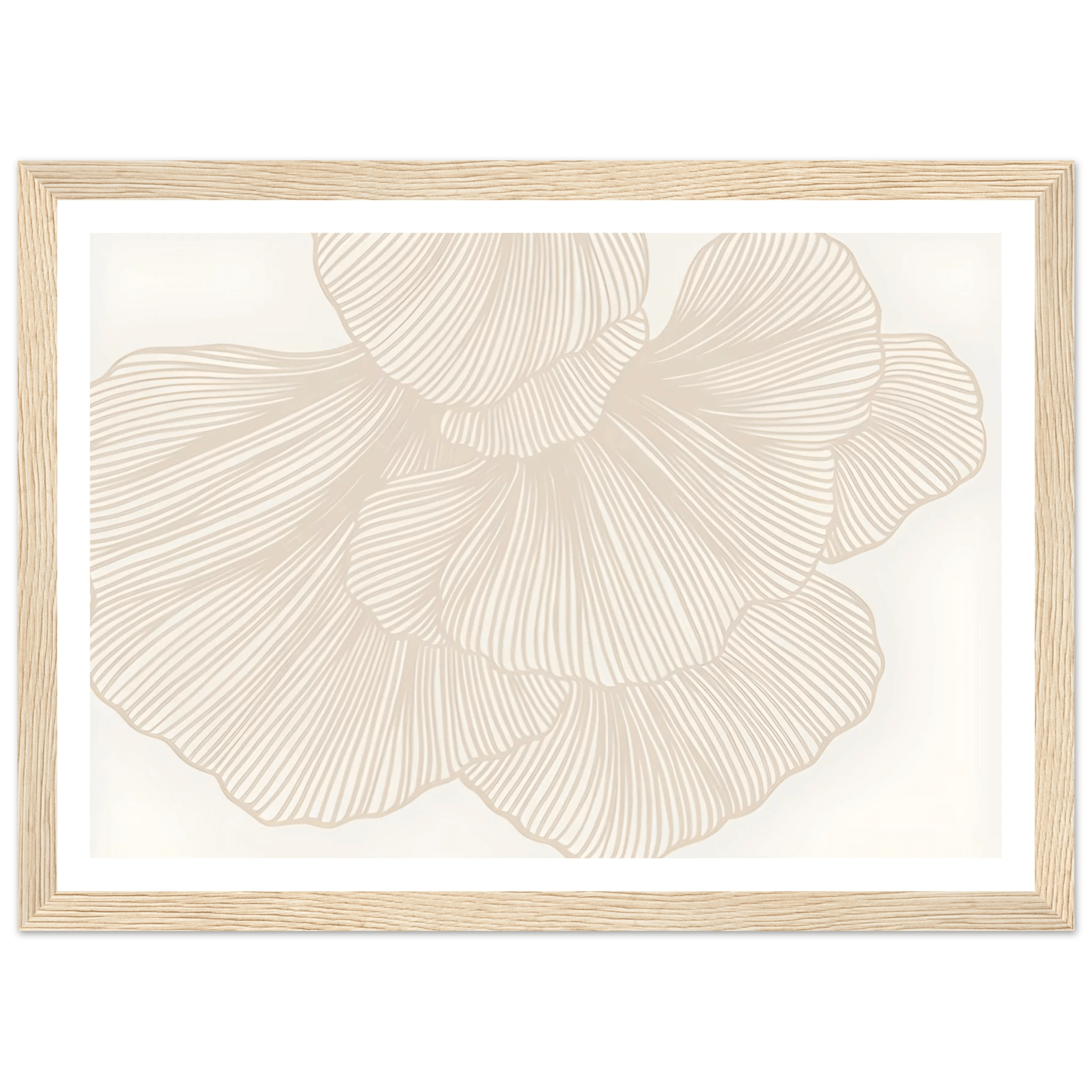 Flower Lines - Poster - Arthena